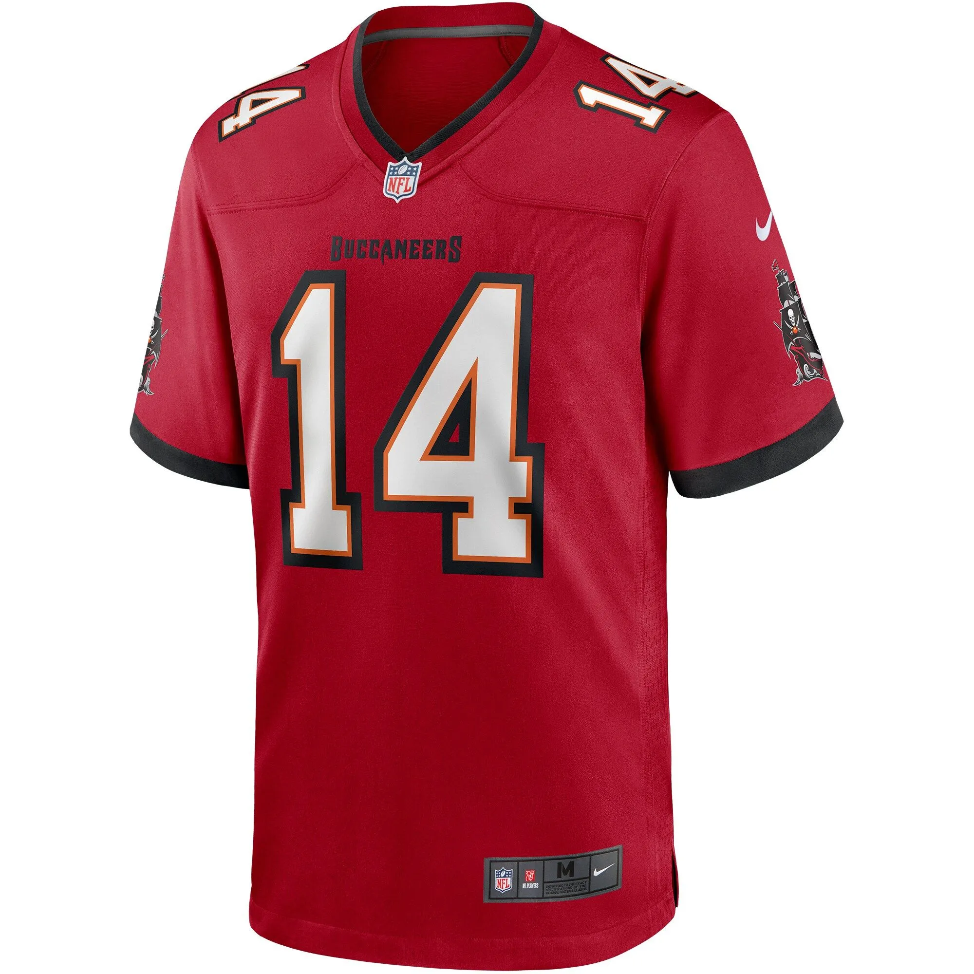 Brad Johnson Tampa Bay Buccaneers  Game Retired Player Jersey - Red