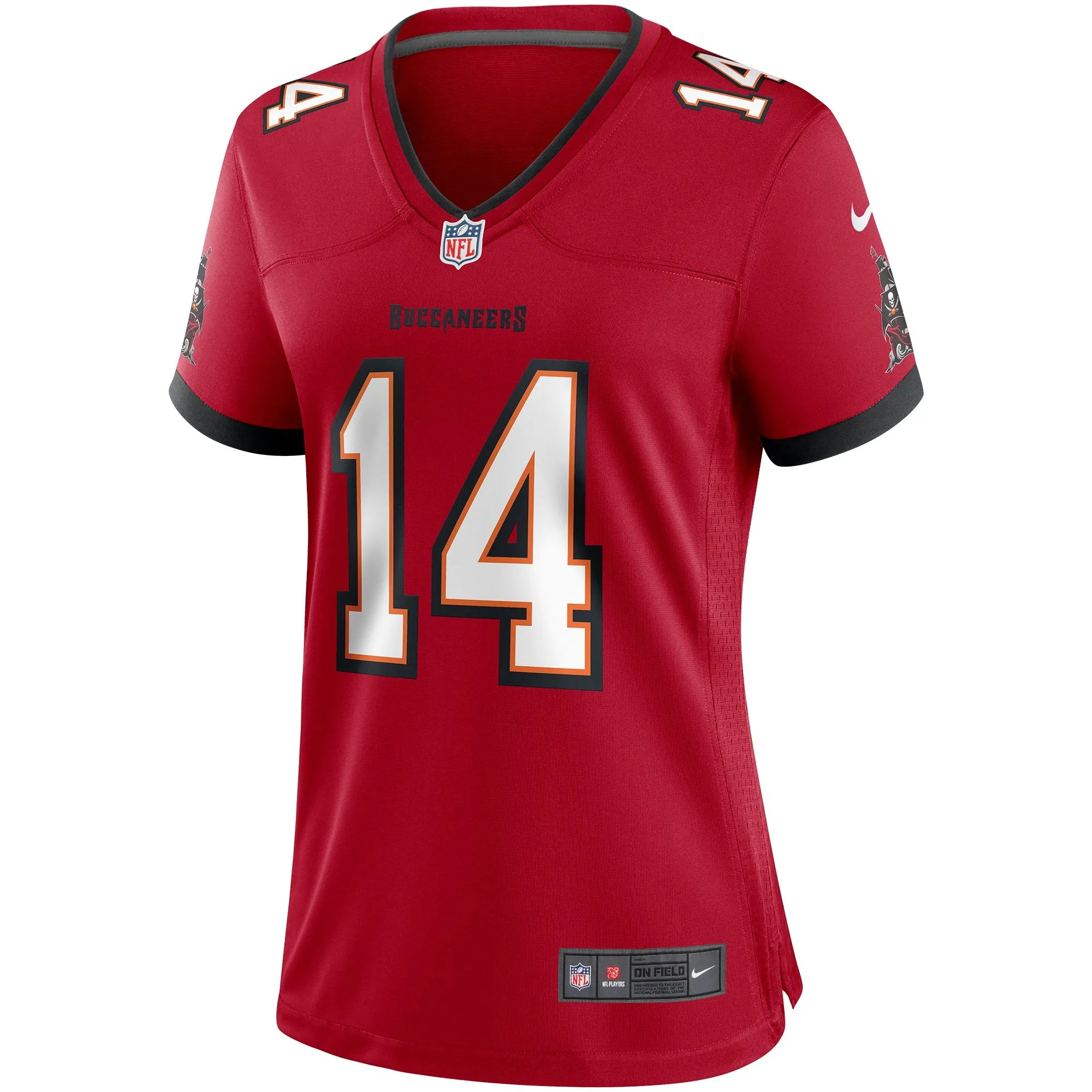 Brad Johnson Tampa Bay Buccaneers  Women's Game Retired Player Jersey - Red