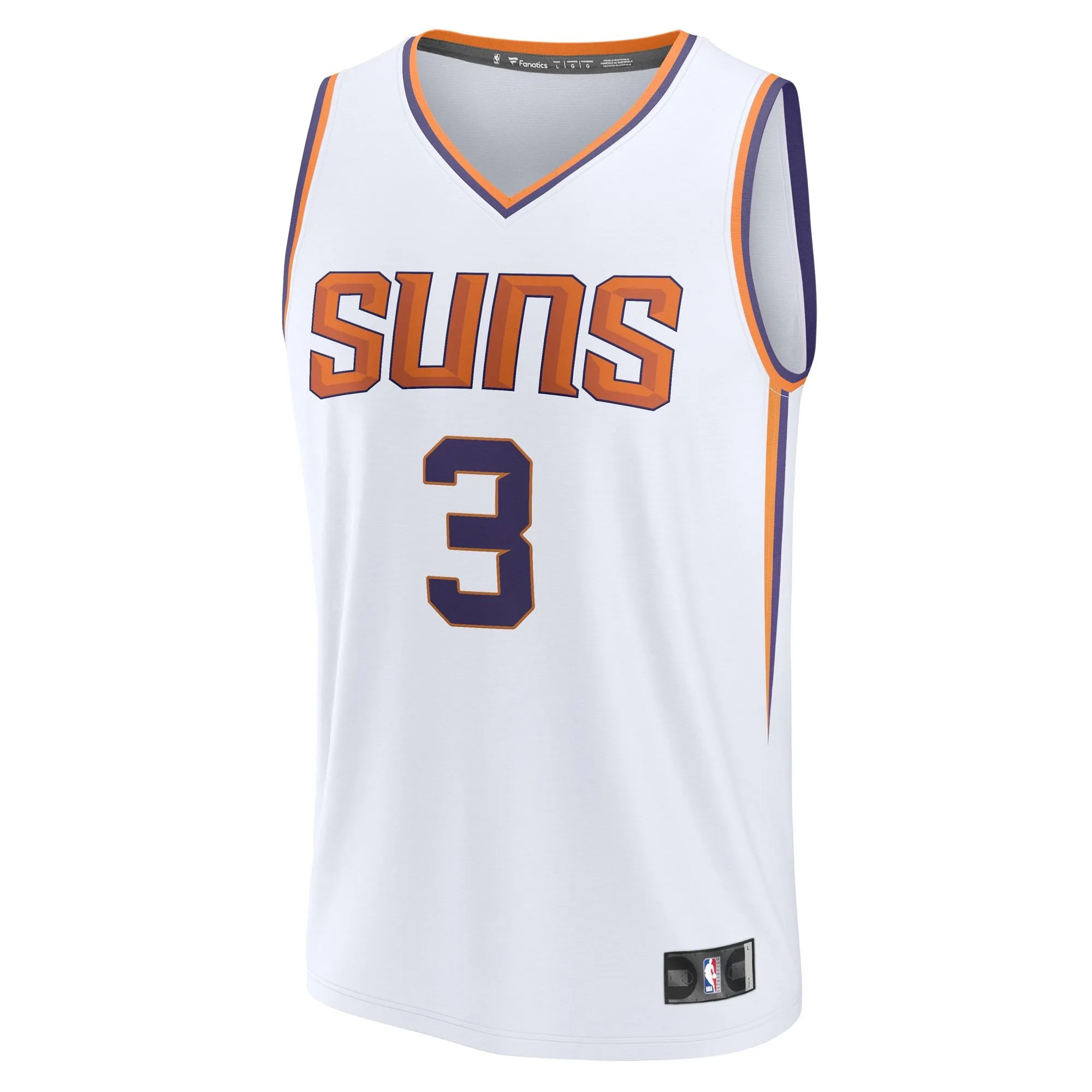 Bradley Beal Phoenix Suns Fanatics Branded Fast Break Player Jersey - Association Edition - White