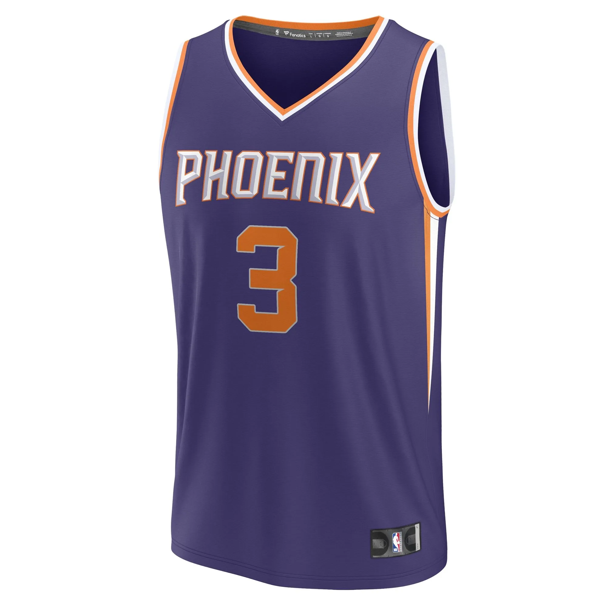 Bradley Beal Phoenix Suns Fanatics Branded Fast Break Player Jersey - Icon Edition - Purple