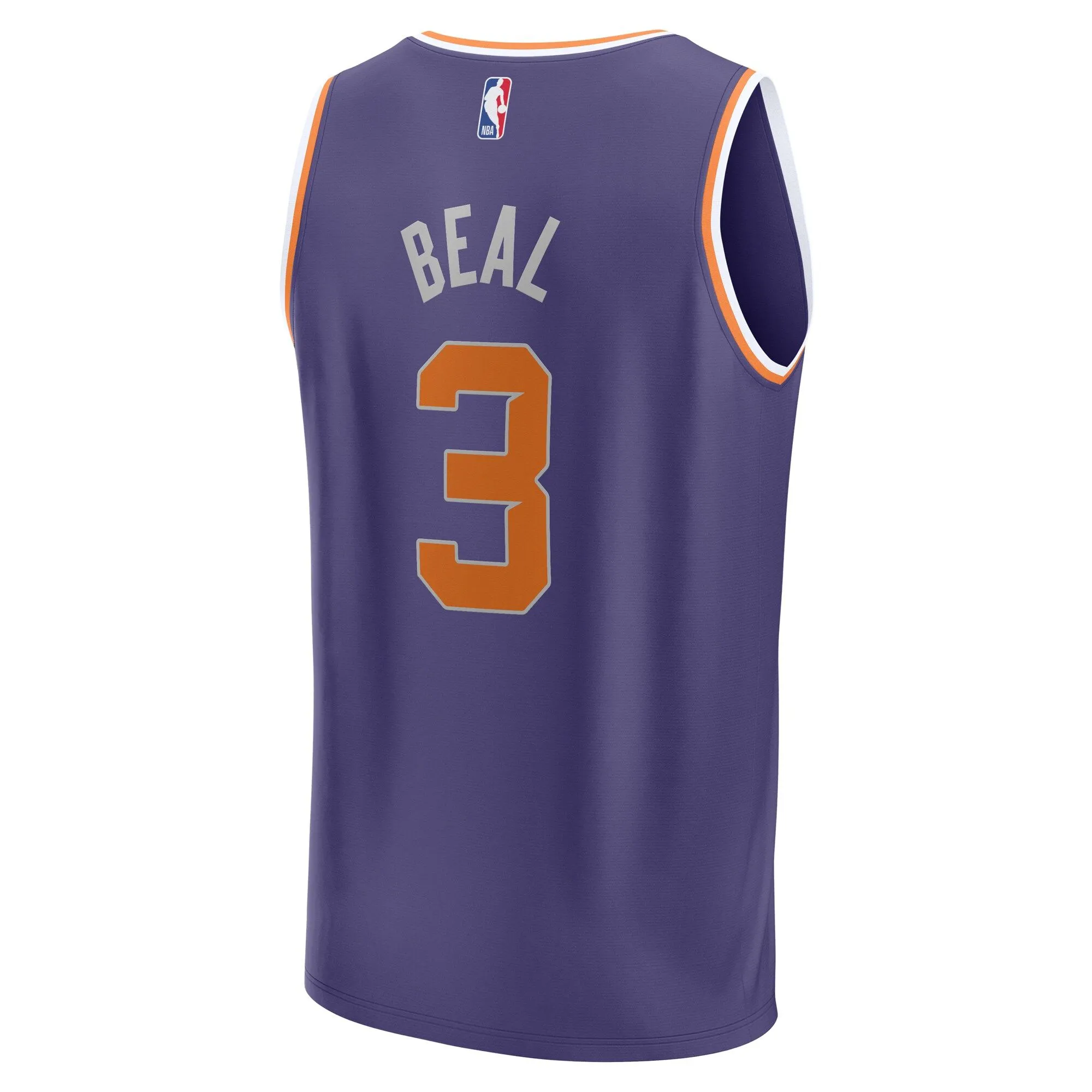 Bradley Beal Phoenix Suns Fanatics Branded Fast Break Player Jersey - Icon Edition - Purple