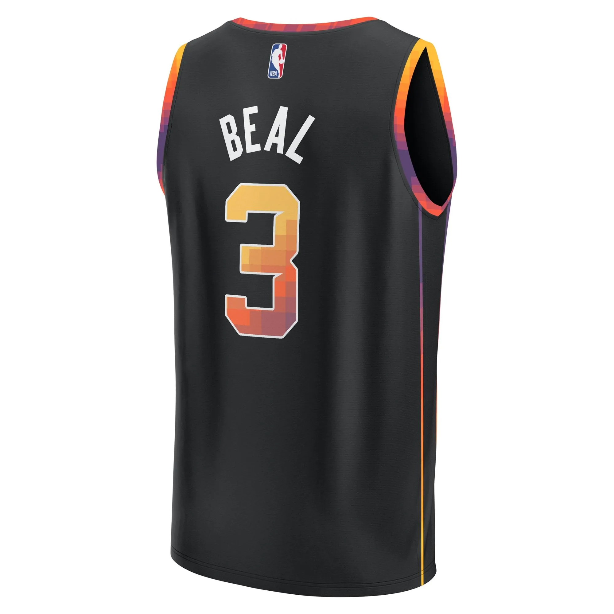 Bradley Beal Phoenix Suns Fanatics Branded Fast Break Player Jersey - Statement Edition - Black