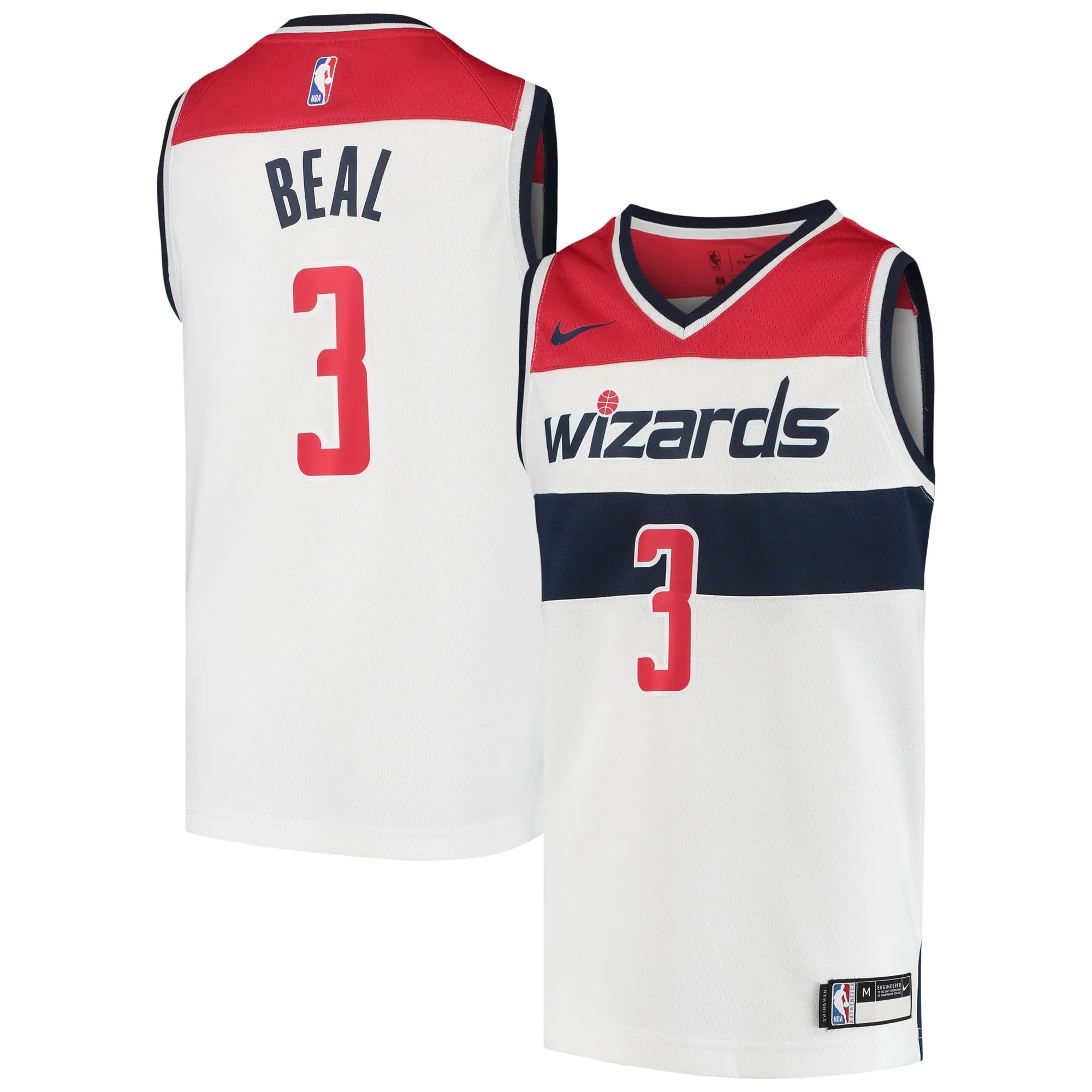 Bradley Beal Washington Wizards  Youth Swingman Jersey - Statement Edition - White