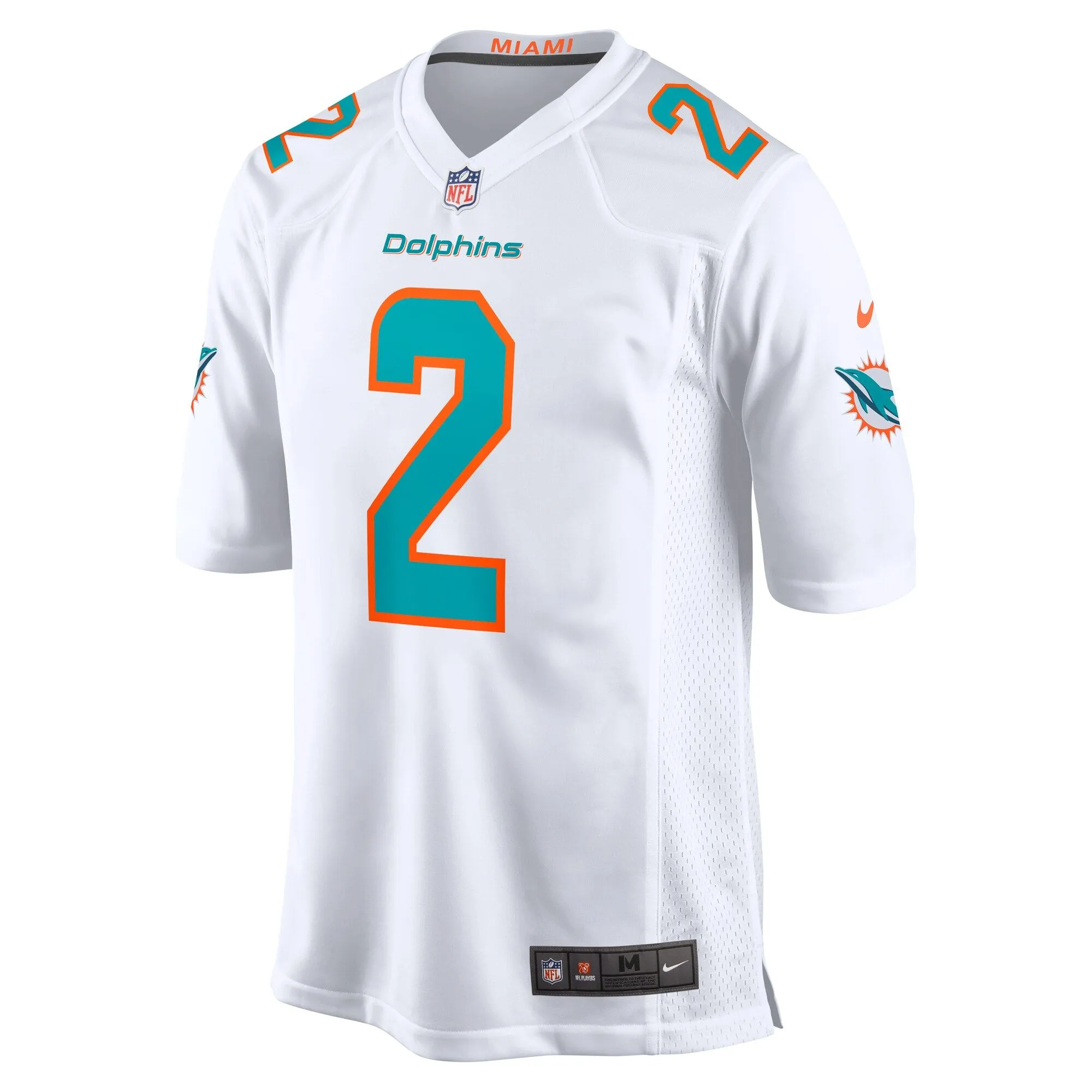 Bradley Chubb Miami Dolphins  Game Player Jersey - White