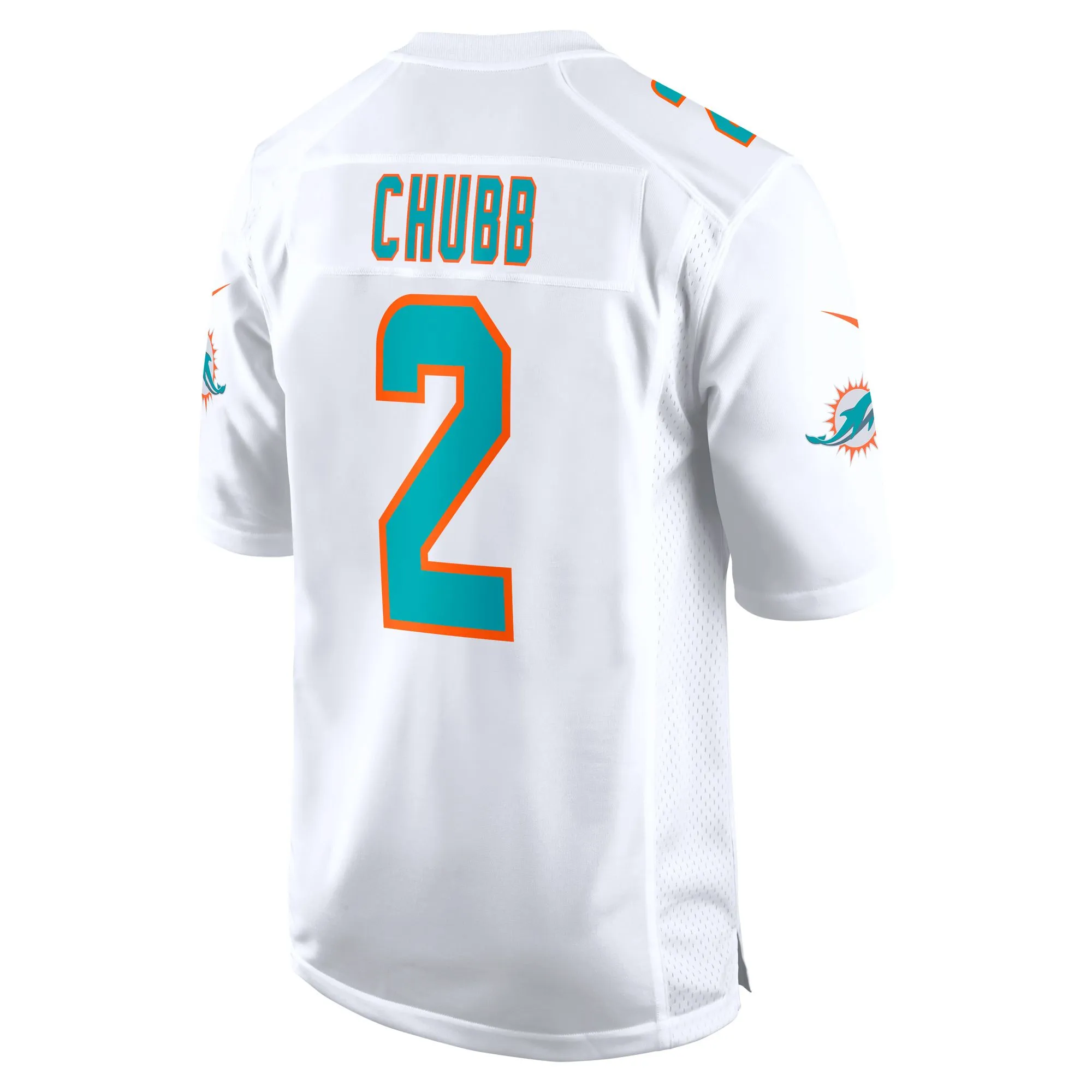 Bradley Chubb Miami Dolphins  Game Player Jersey - White