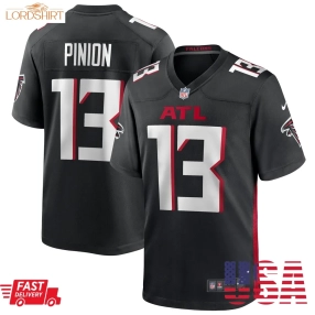 Bradley Pinion Atlanta Falcons  Game Player Jersey   Black