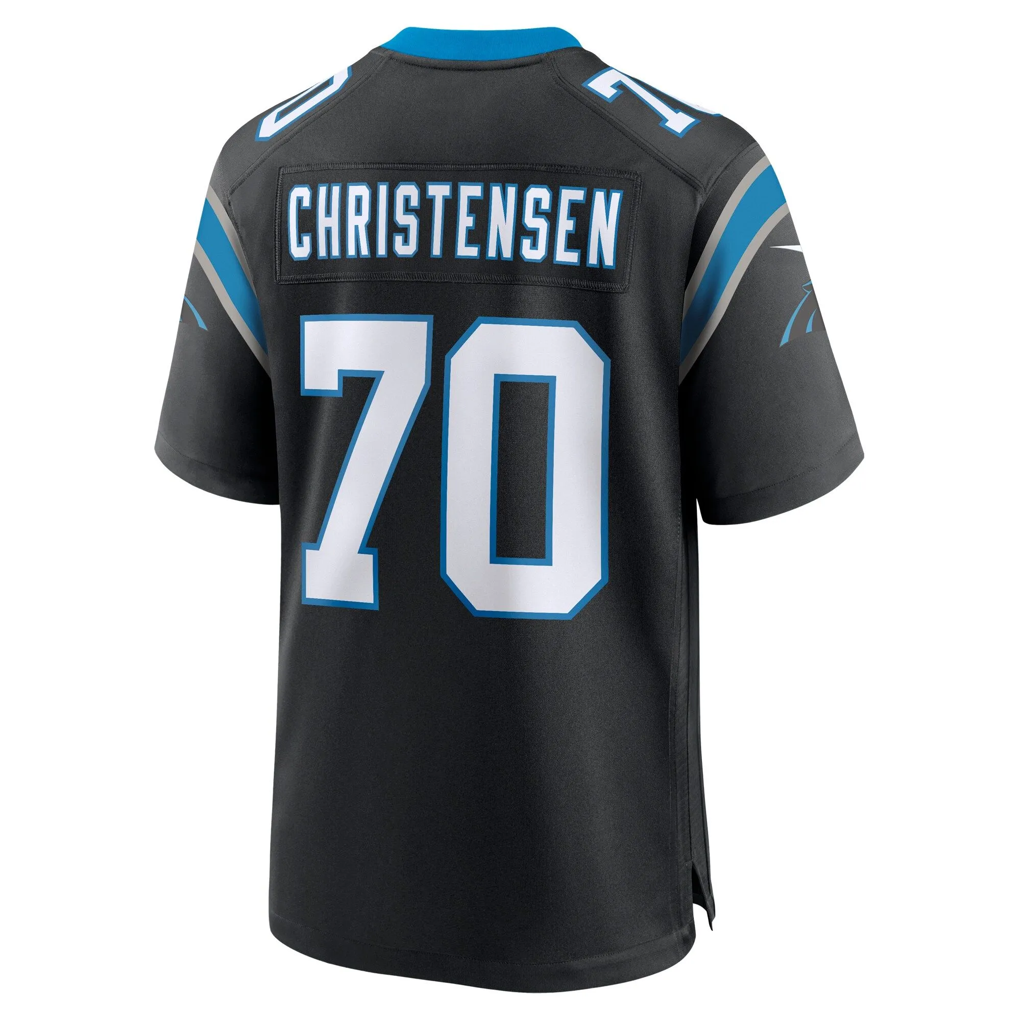 Brady Christensen Carolina Panthers  Team Game Jersey - Black