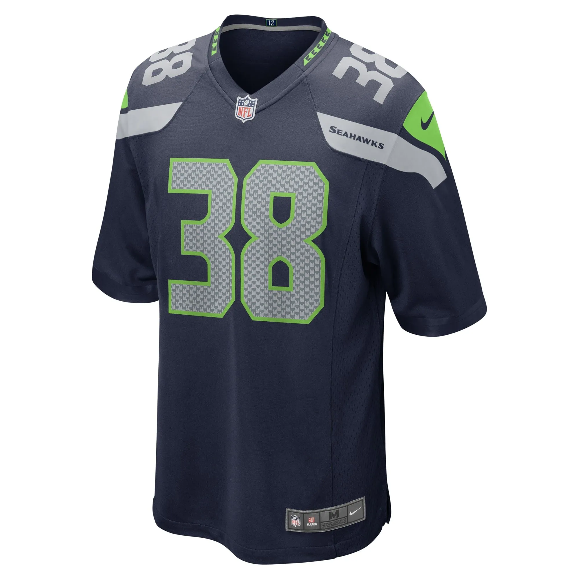 Brady Russell Seattle Seahawks  Game Jersey - College Navy