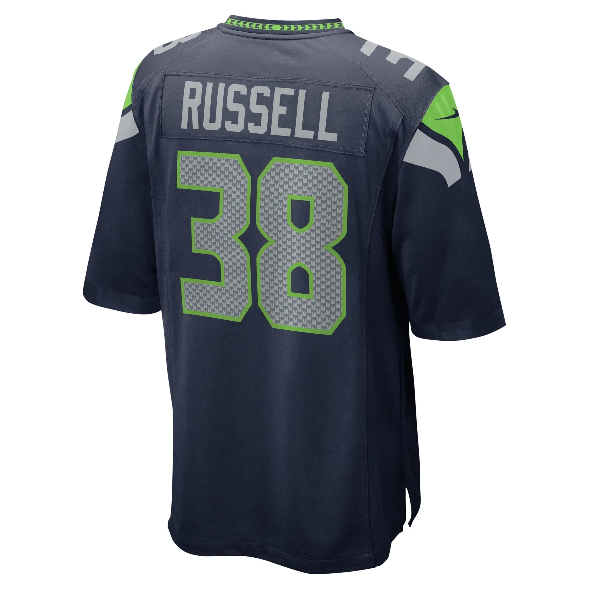 Brady Russell Seattle Seahawks  Game Jersey - College Navy