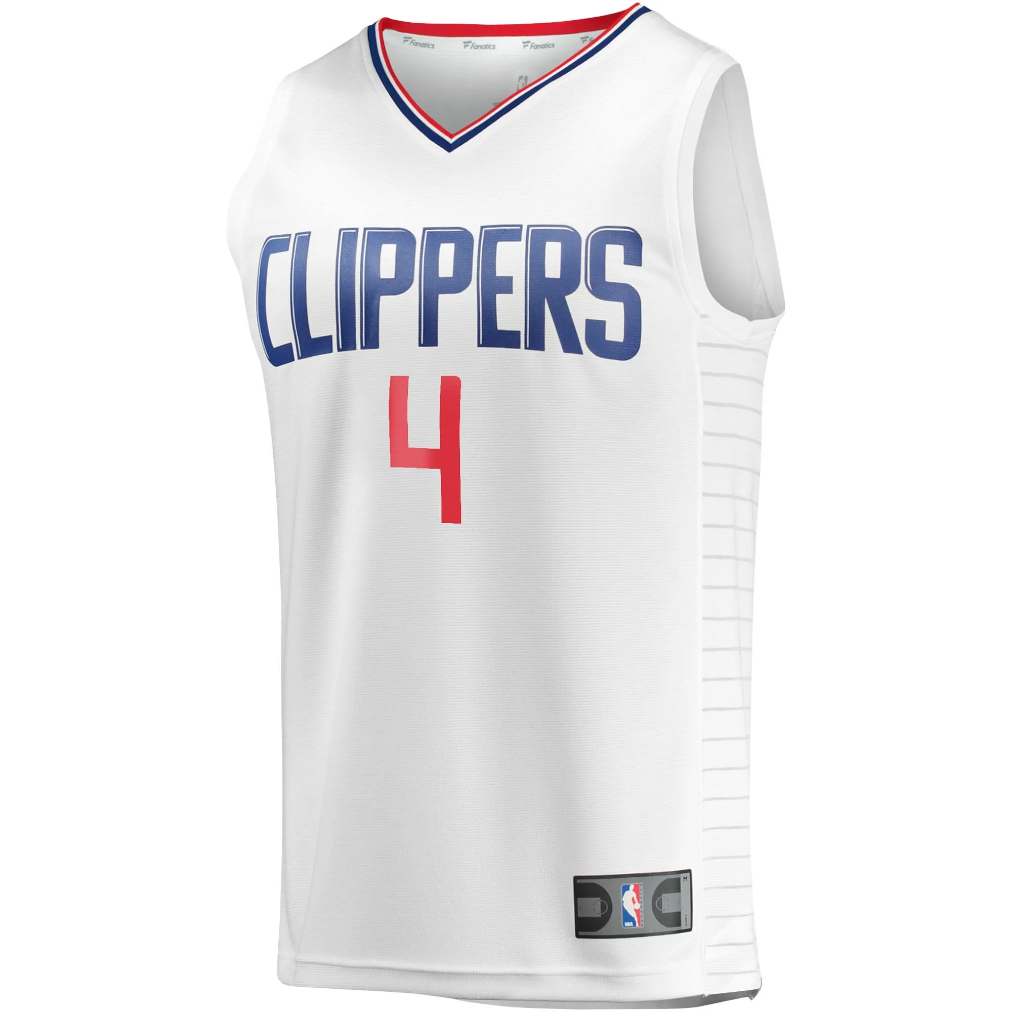 Brandon Boston LA Clippers Fanatics Branded Fast Break Player Jersey - Association Edition - White