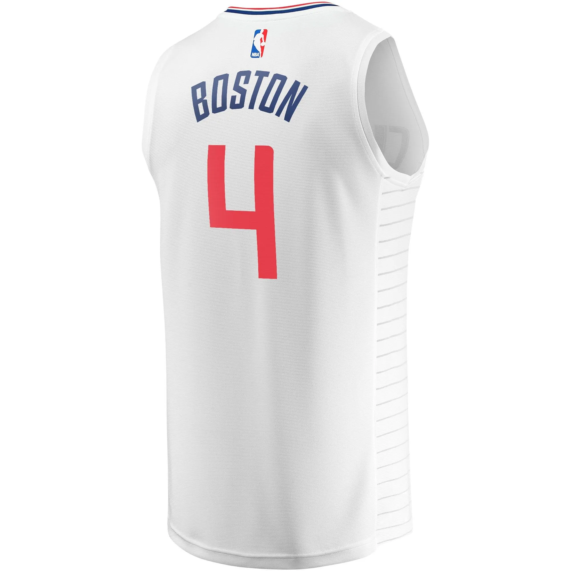 Brandon Boston LA Clippers Fanatics Branded Fast Break Player Jersey - Association Edition - White