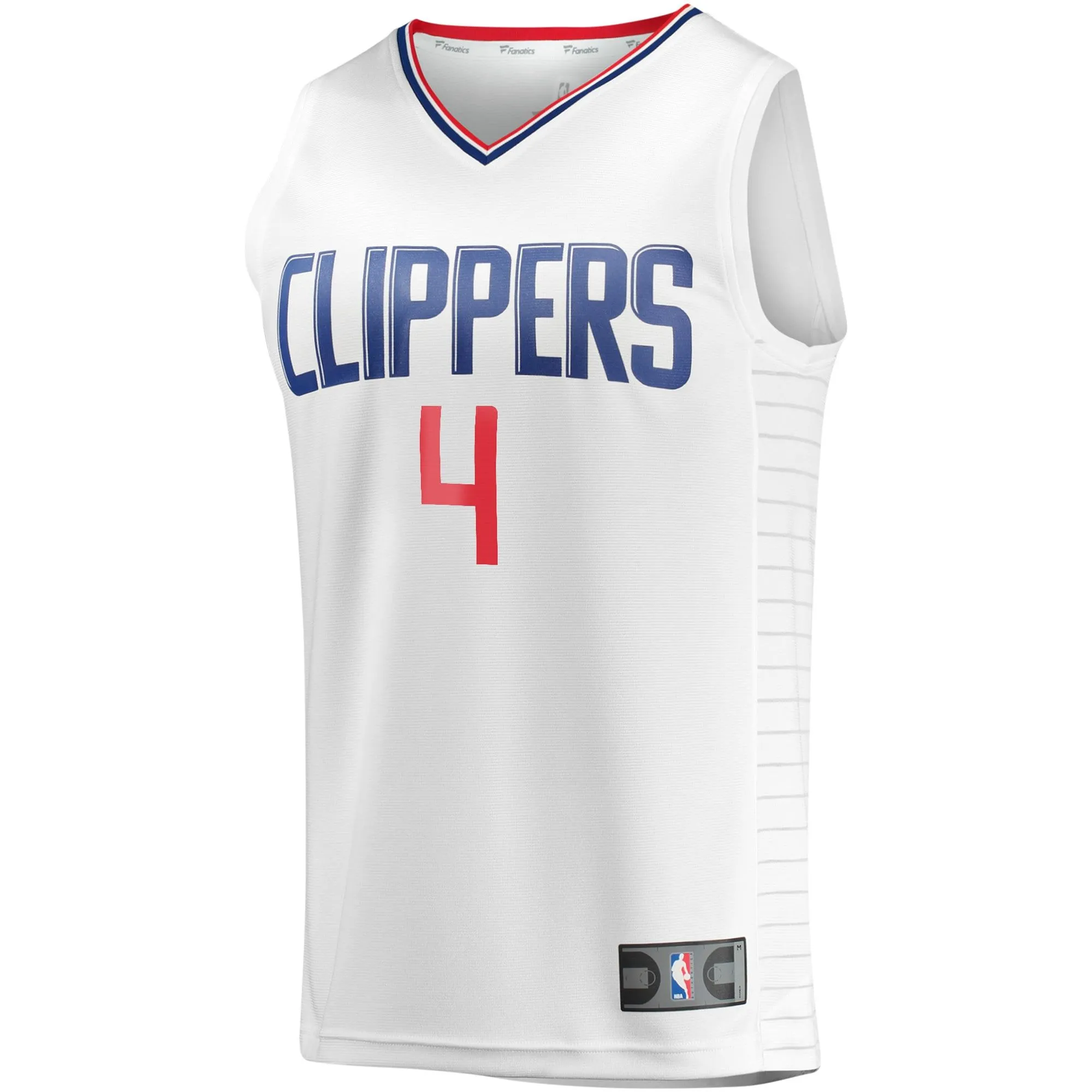 Brandon Boston LA Clippers Fanatics Branded Youth Fast Break Player Jersey - Association Edition - White