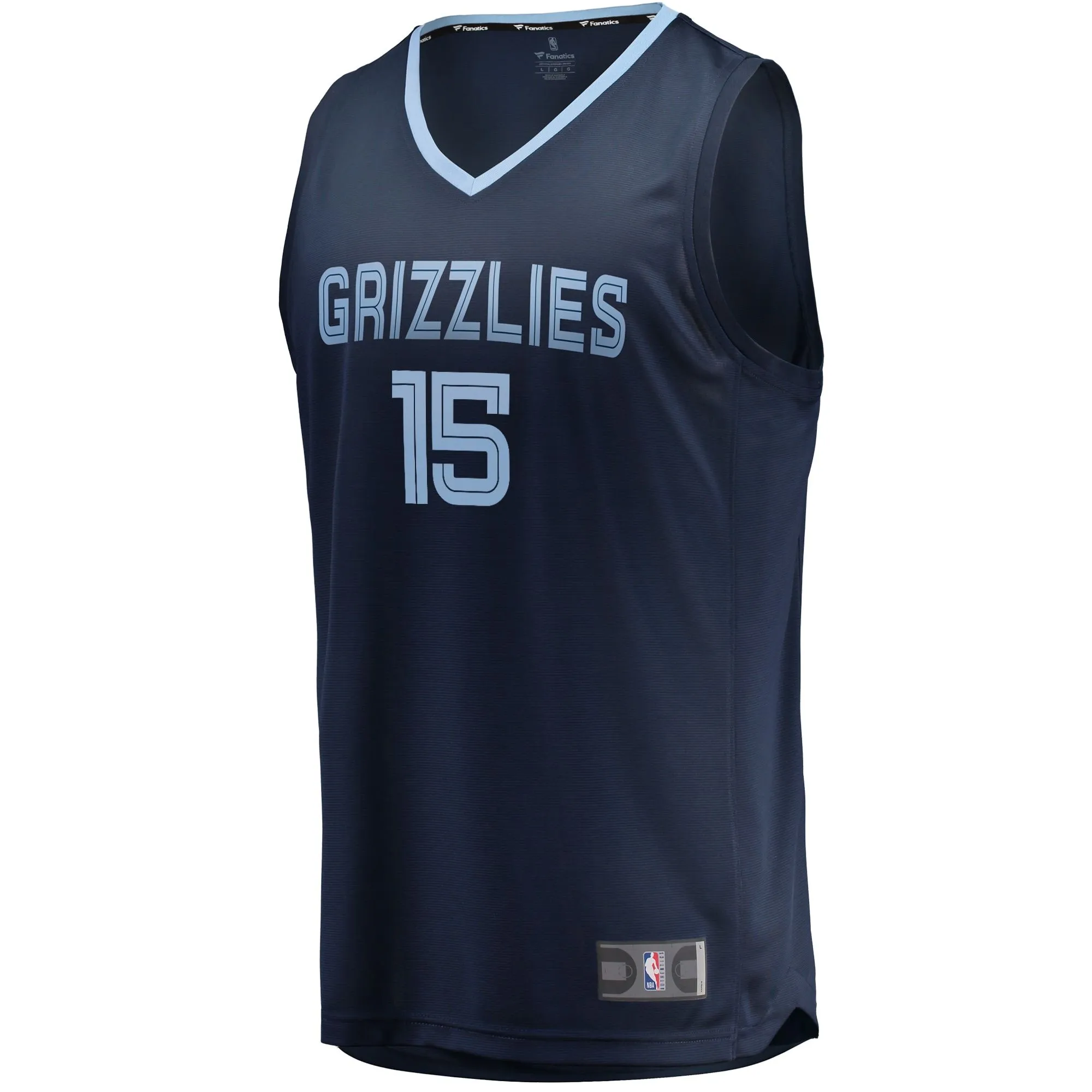 Brandon Clarke Memphis Grizzlies Fanatics Branded Fast Break Replica Jersey Navy - Icon Edition