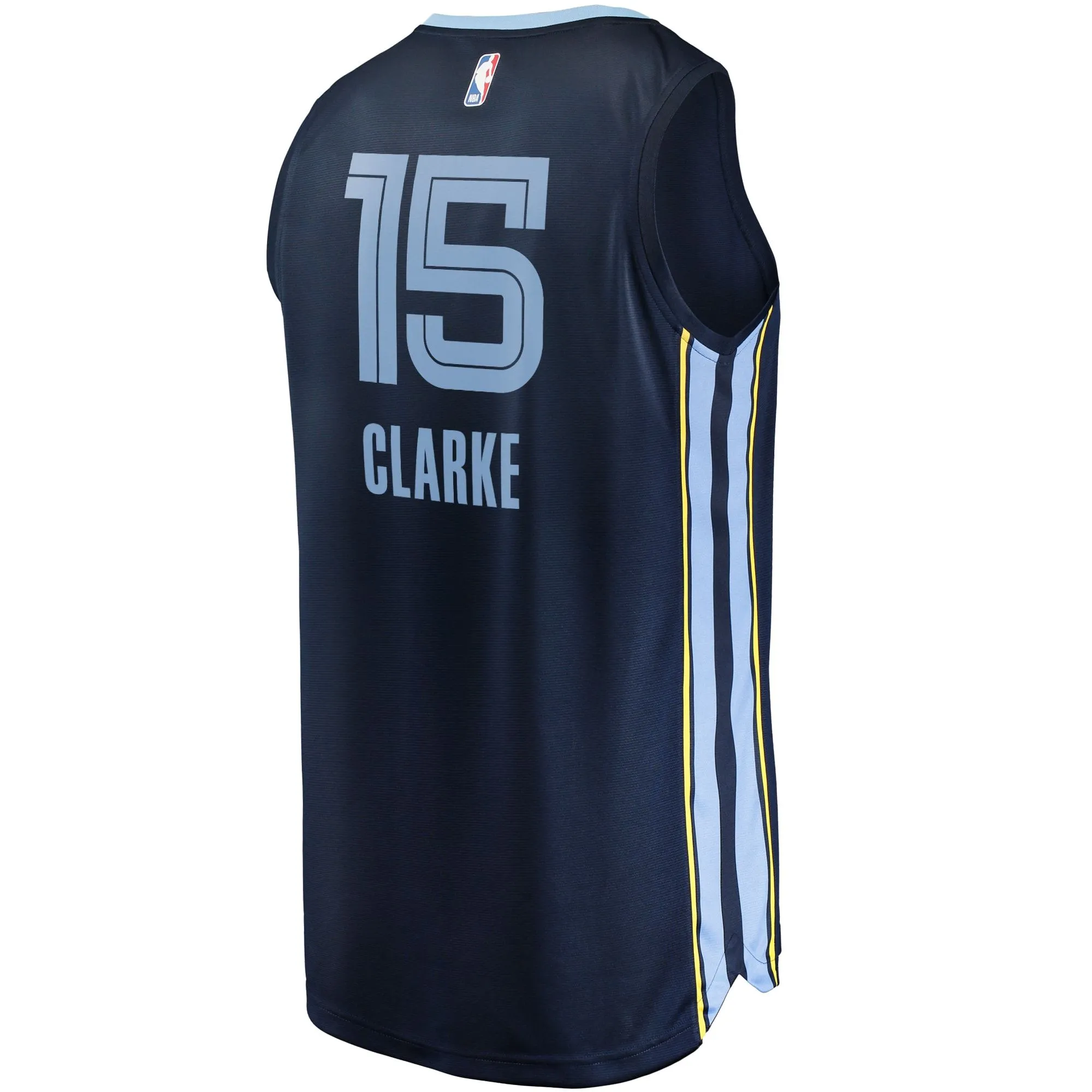 Brandon Clarke Memphis Grizzlies Fanatics Branded Fast Break Replica Jersey Navy - Icon Edition