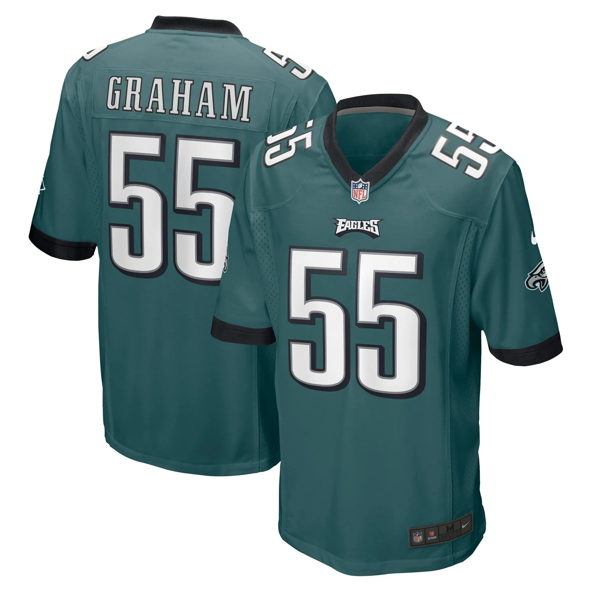 Brandon Graham Philadelphia Eagles  Game Jersey - Midnight Green