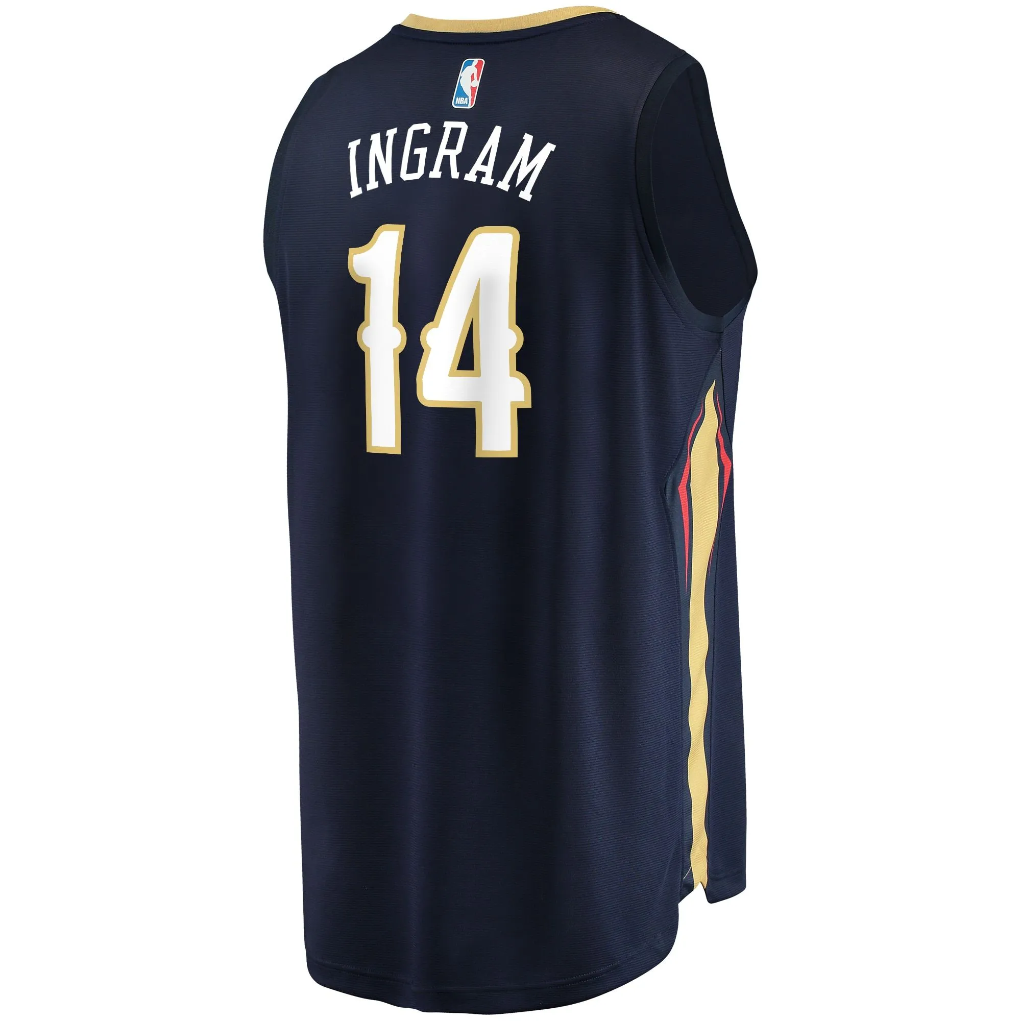 Brandon Ingram New Orleans Pelicans Fanatics Branded Youth Fast Break Replica Jersey Navy - Icon Edition