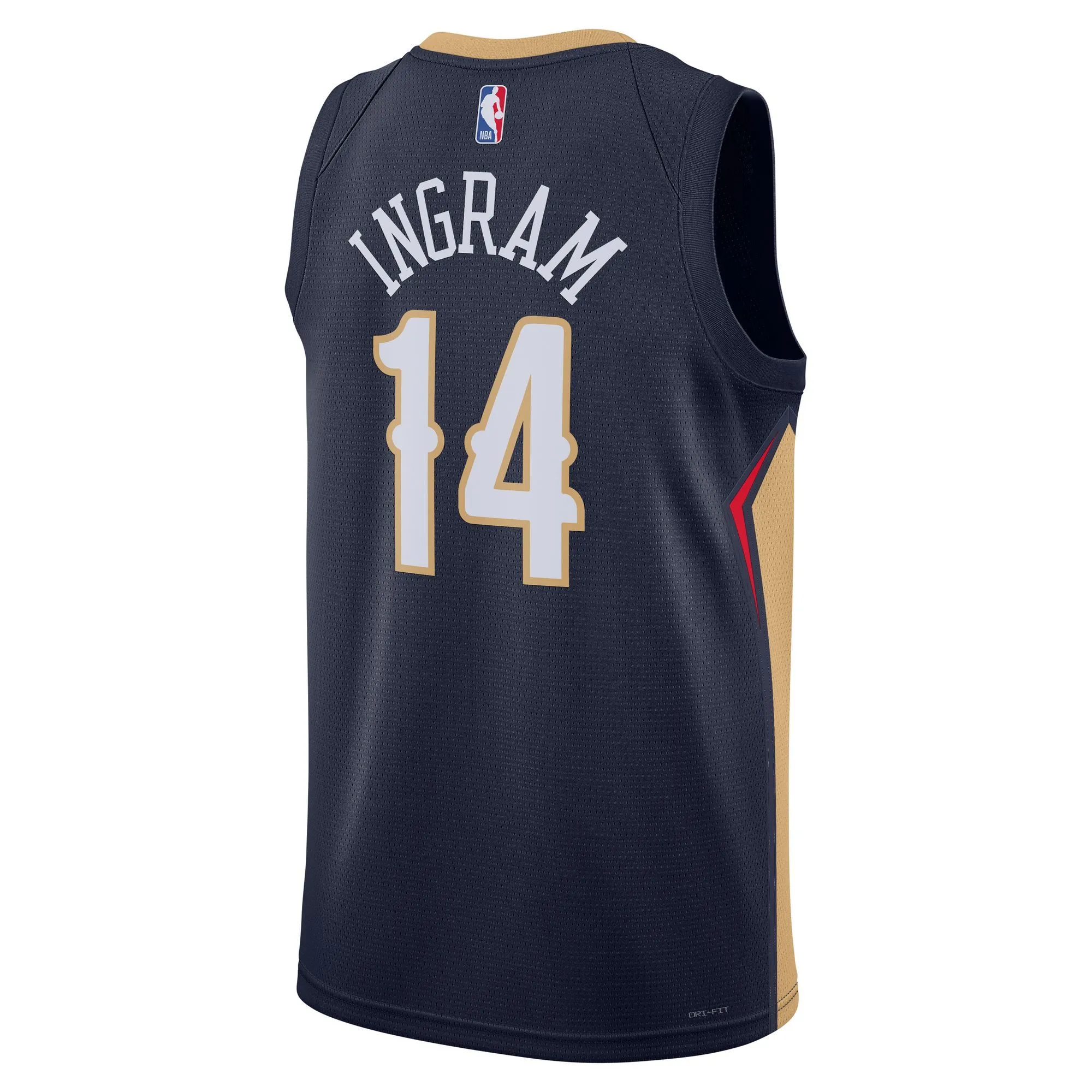 Brandon Ingram New Orleans Pelicans  Unisex Swingman Jersey - Icon Edition - Navy