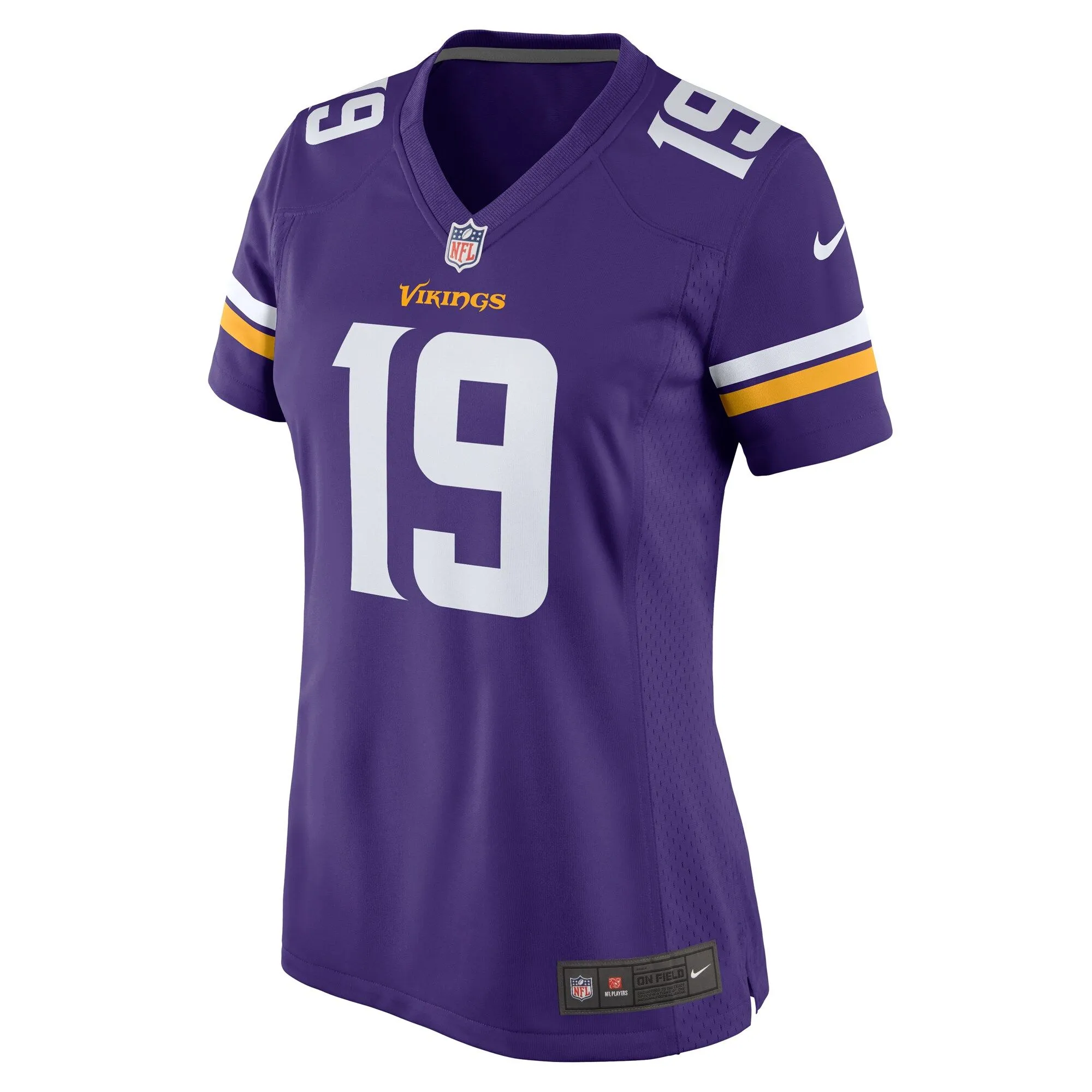 Brandon Powell Minnesota Vikings  Women's Game Jersey - Purple