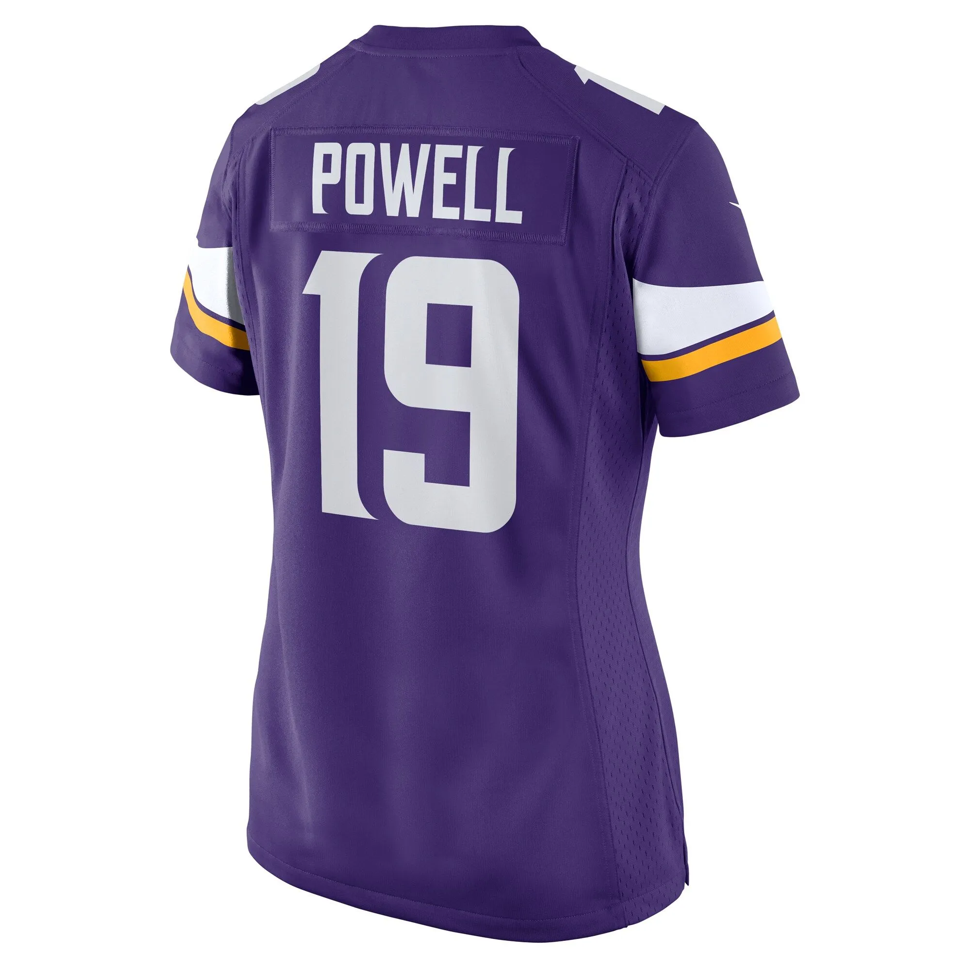 Brandon Powell Minnesota Vikings  Women's Game Jersey - Purple