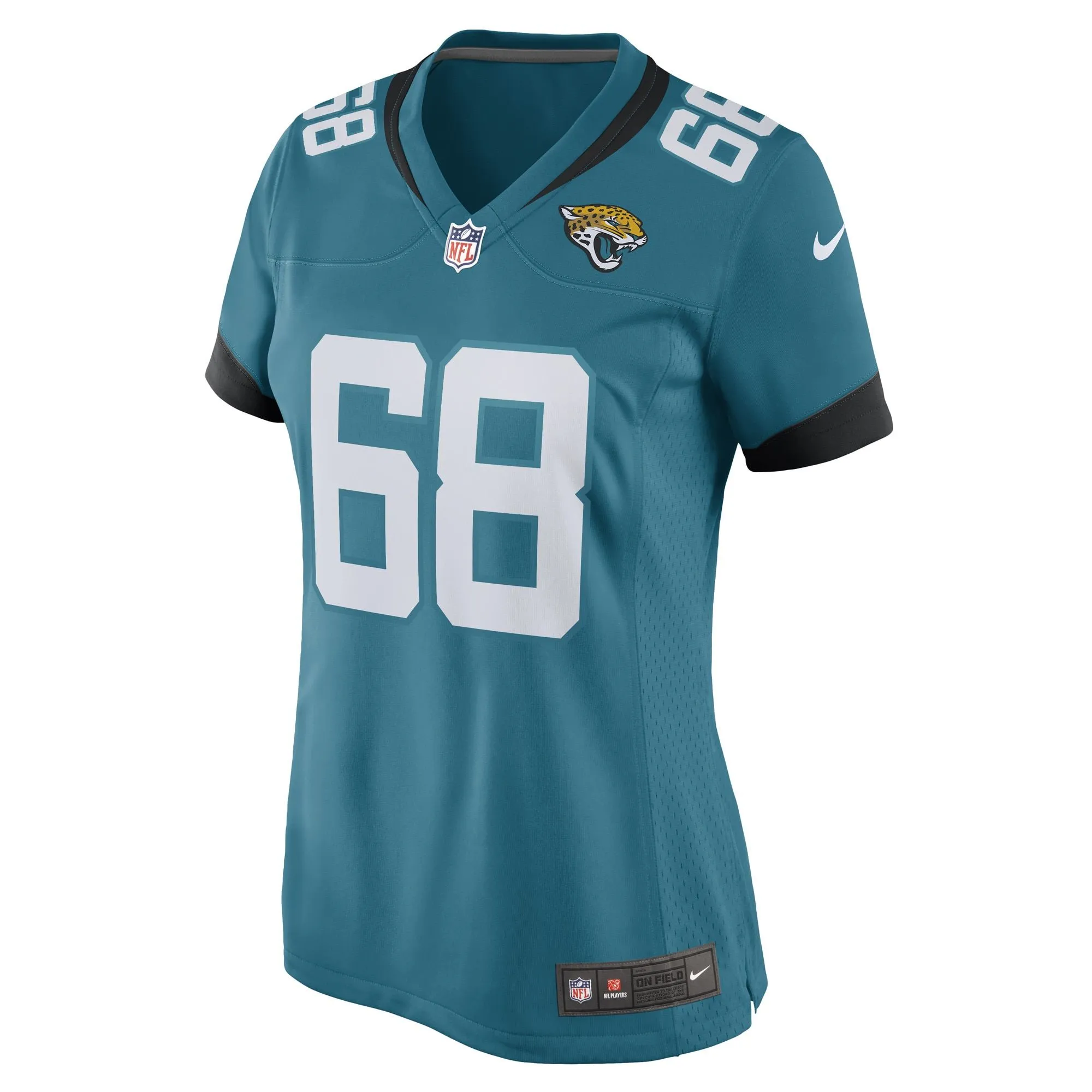 Brandon Scherff Jacksonville Jaguars  Women's Game Player Jersey - Teal