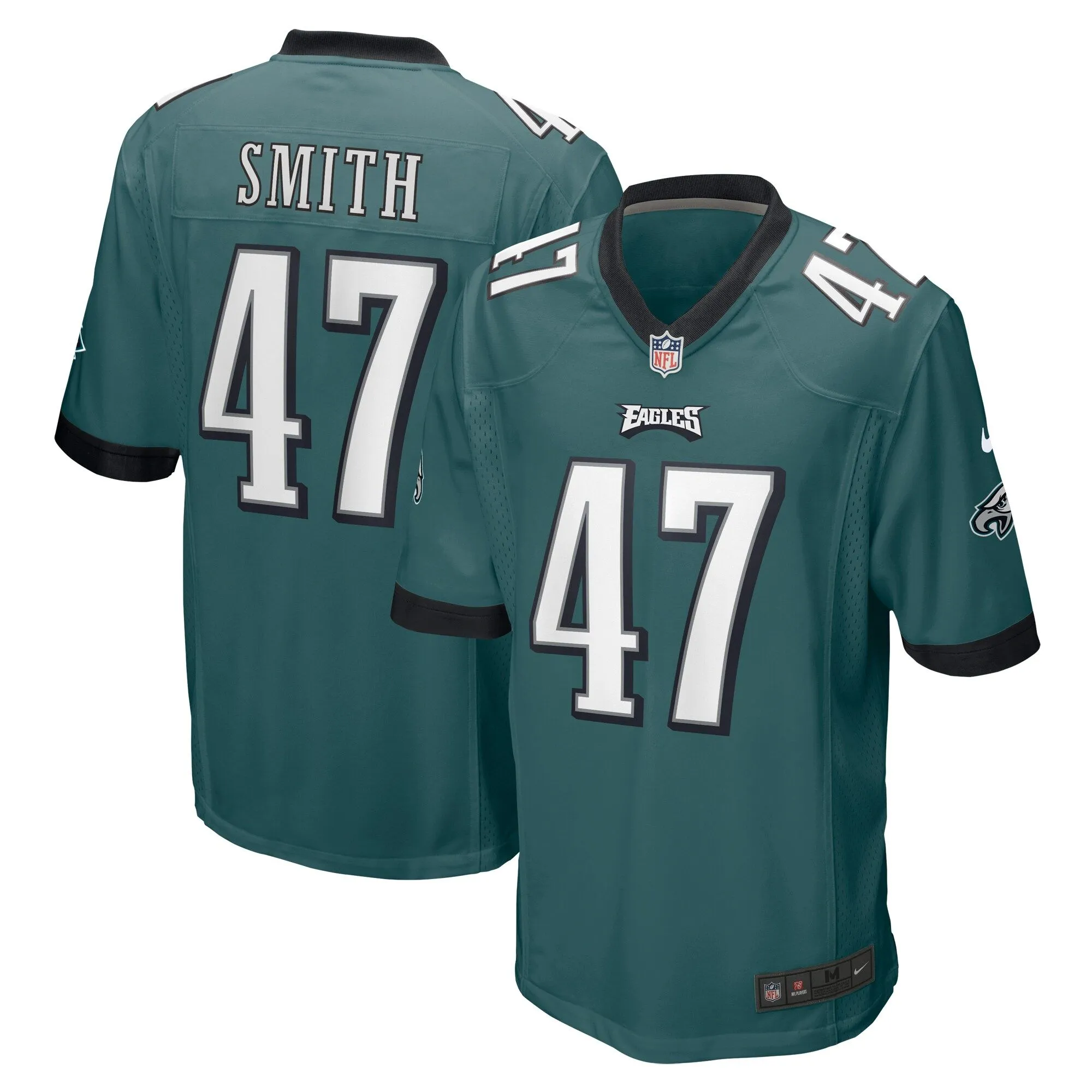 Brandon Smith Philadelphia Eagles   Game Jersey - Midnight Green