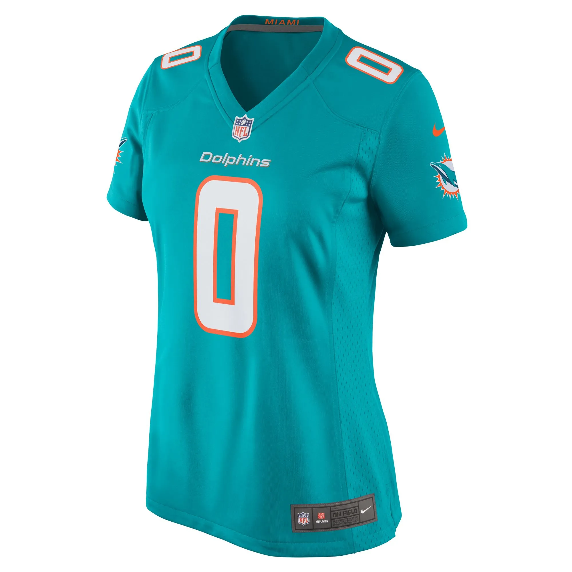 Braxton Berrios Miami Dolphins  Women's Game Jersey - Aqua