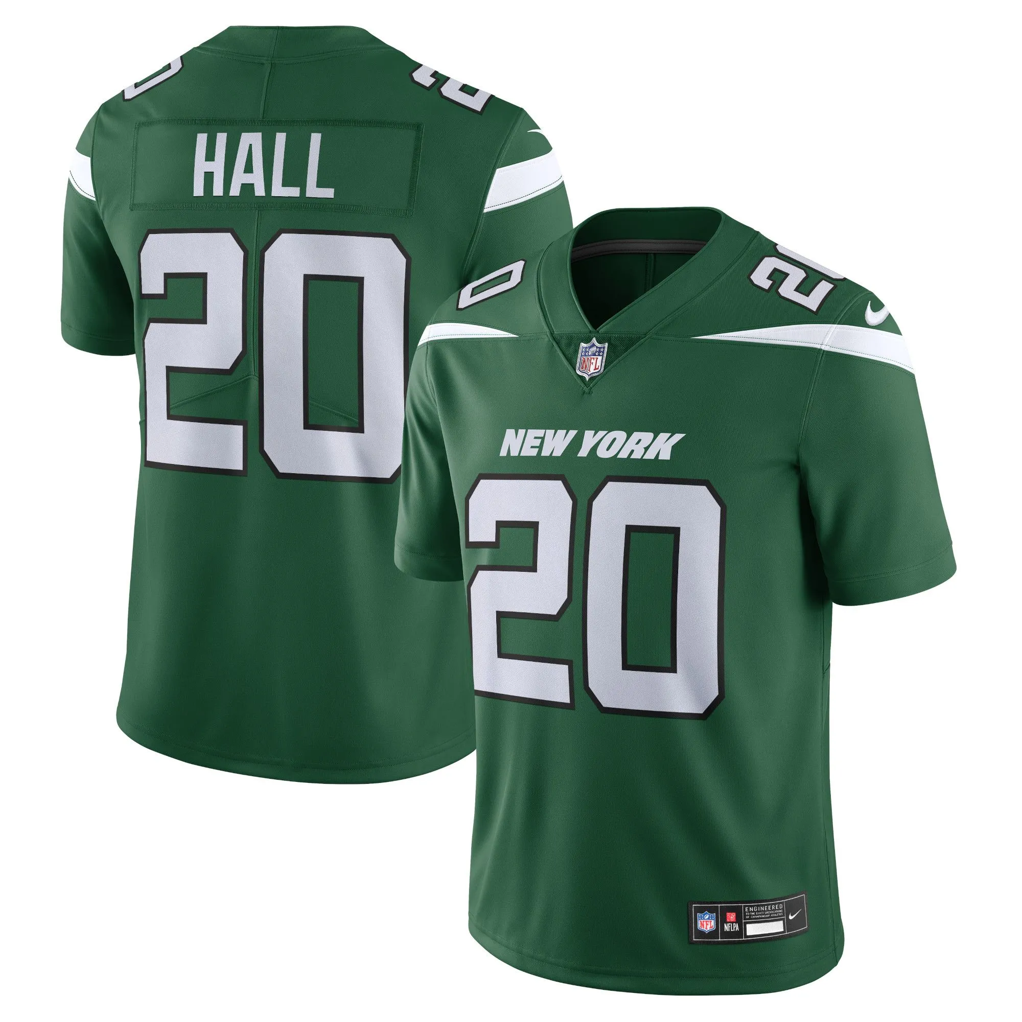 Breece Hall New York Jets  Vapor Untouchable Limited Jersey - Gotham Green