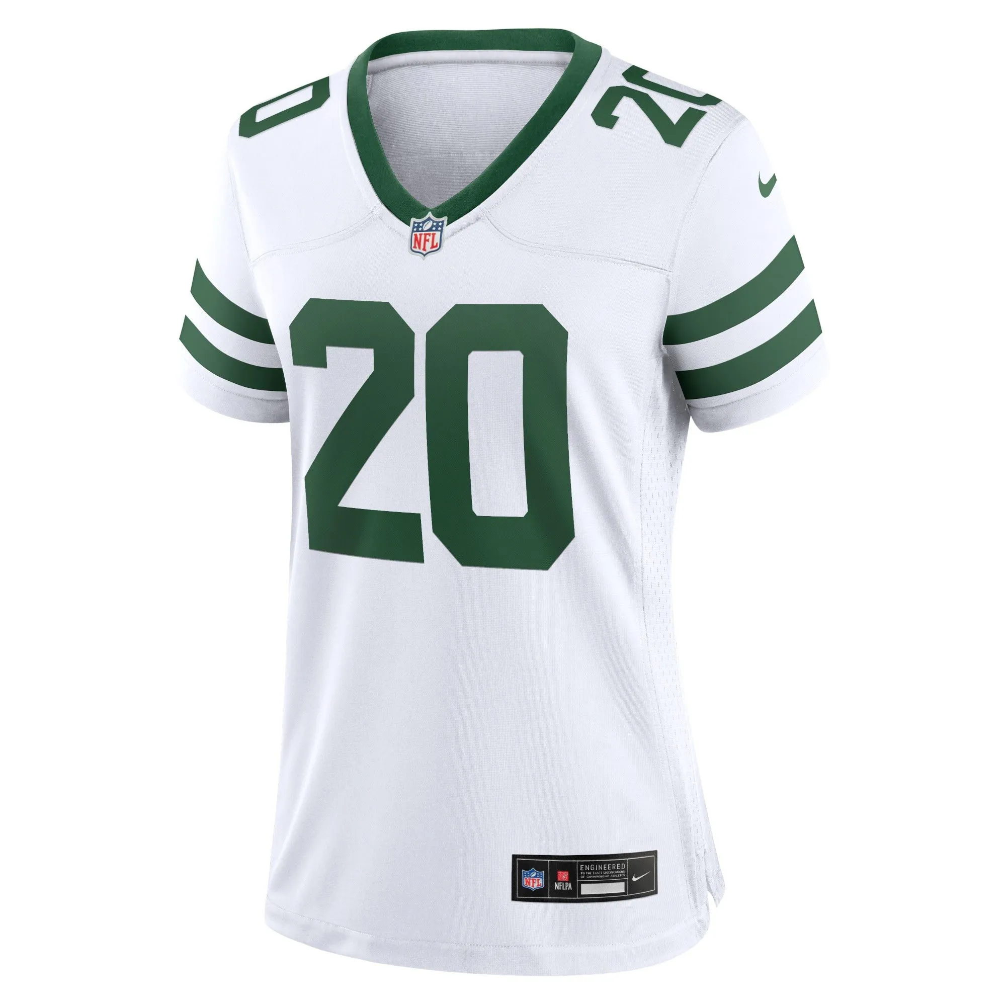 Breece Hall New York Jets  Women's Player Jersey - White