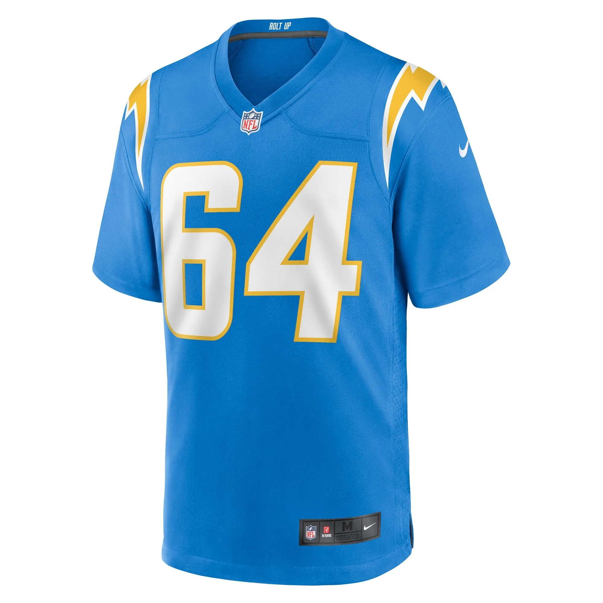 Brenden Jaimes Los Angeles Chargers  Game Jersey - Powder Blue