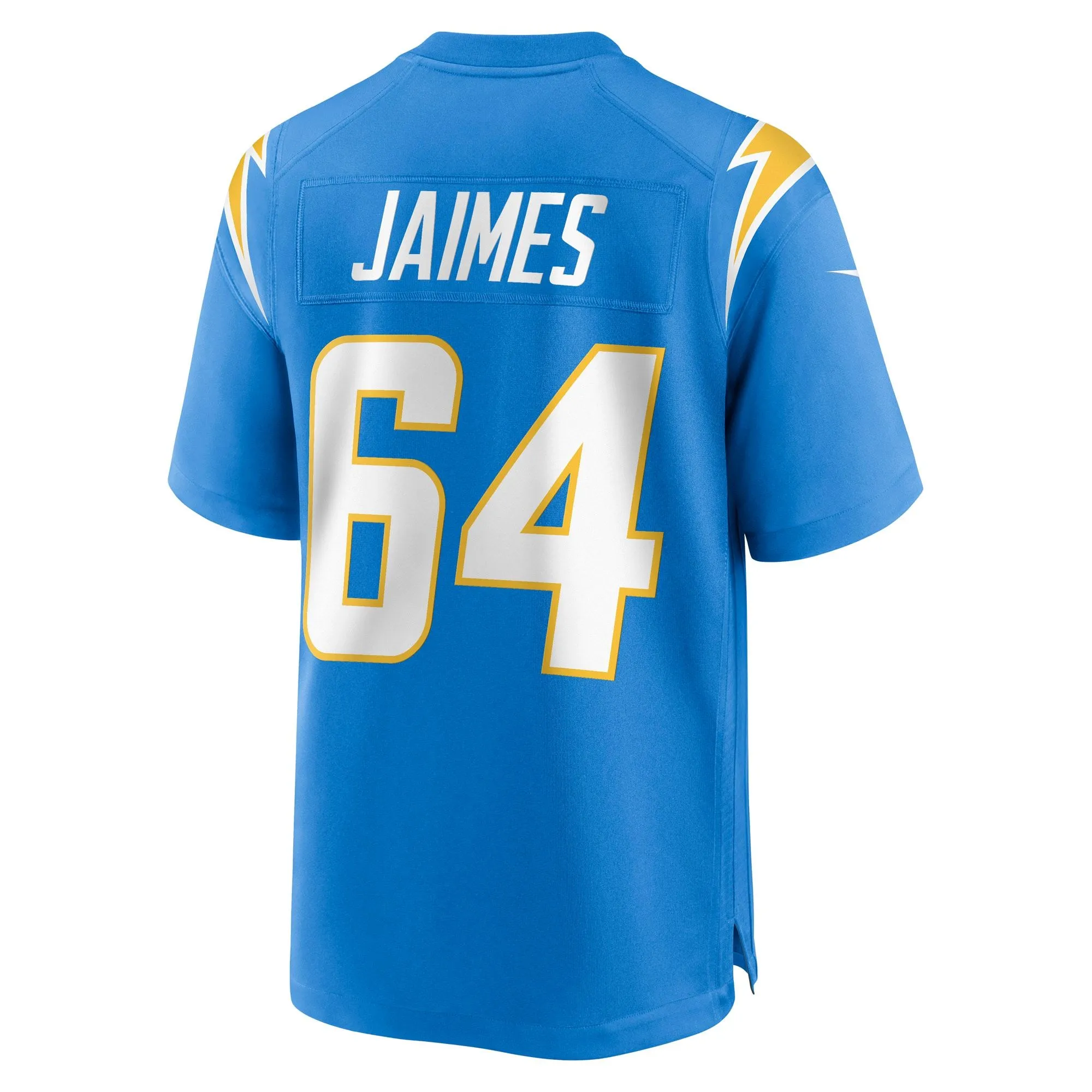 Brenden Jaimes Los Angeles Chargers  Game Jersey - Powder Blue