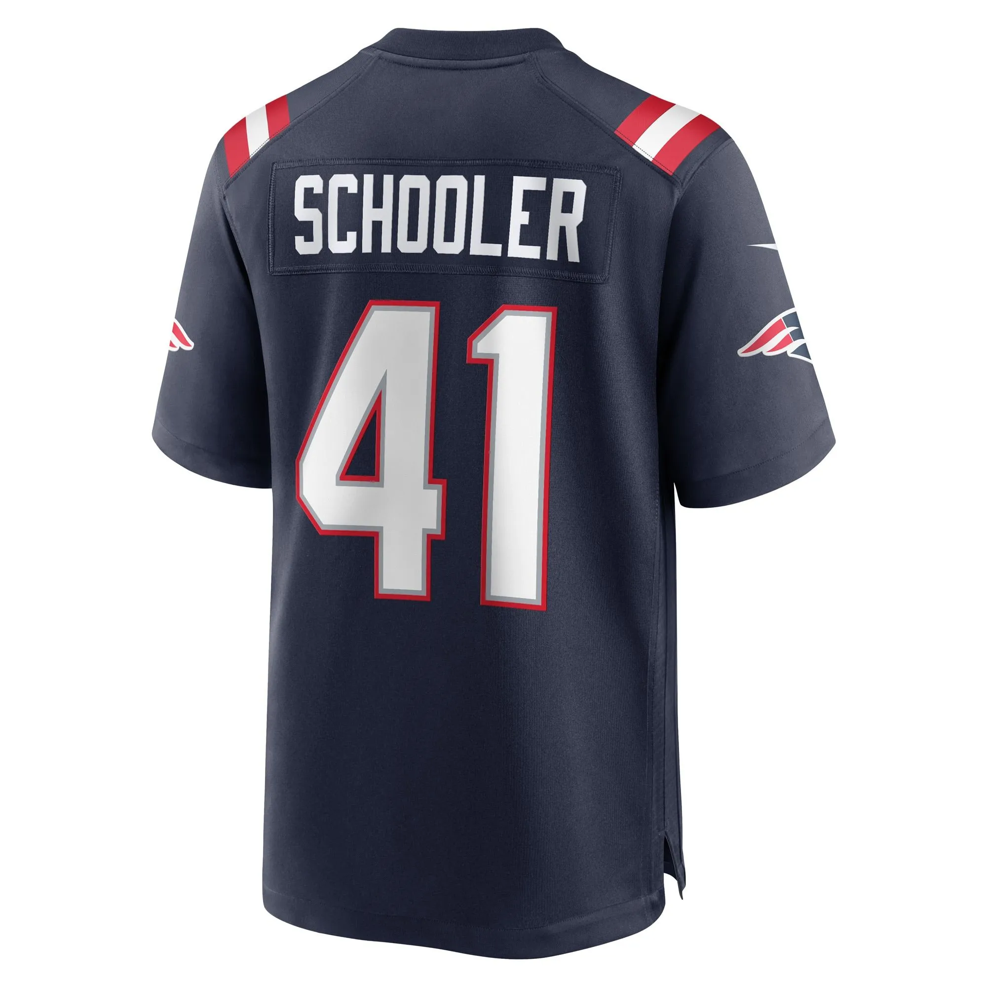 Brenden Schooler New England Patriots  Game Player Jersey - Navy