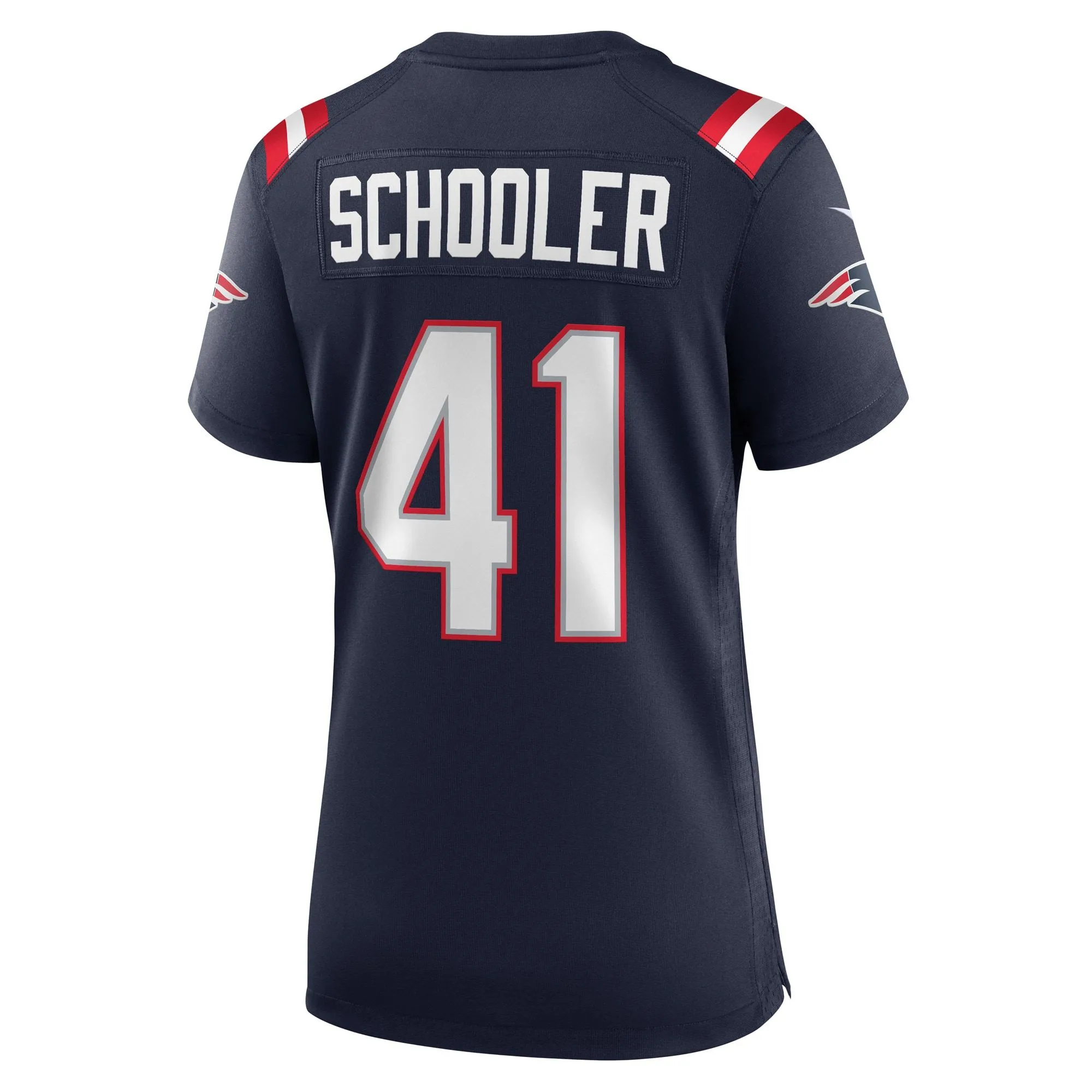 Brenden Schooler New England Patriots  Women's Game Player Jersey - Navy