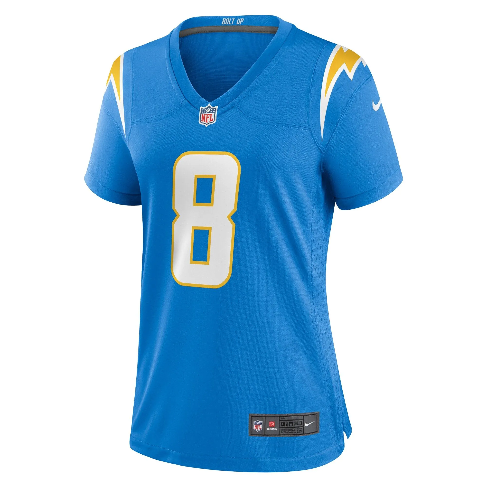 Brett Maher Los Angeles Chargers  Women's Team Game Jersey -  Powder Blue