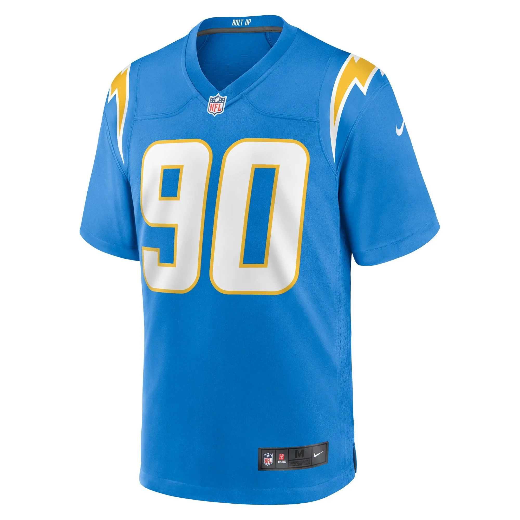 Brevin Allen Los Angeles Chargers  Team Game Jersey -  Powder Blue