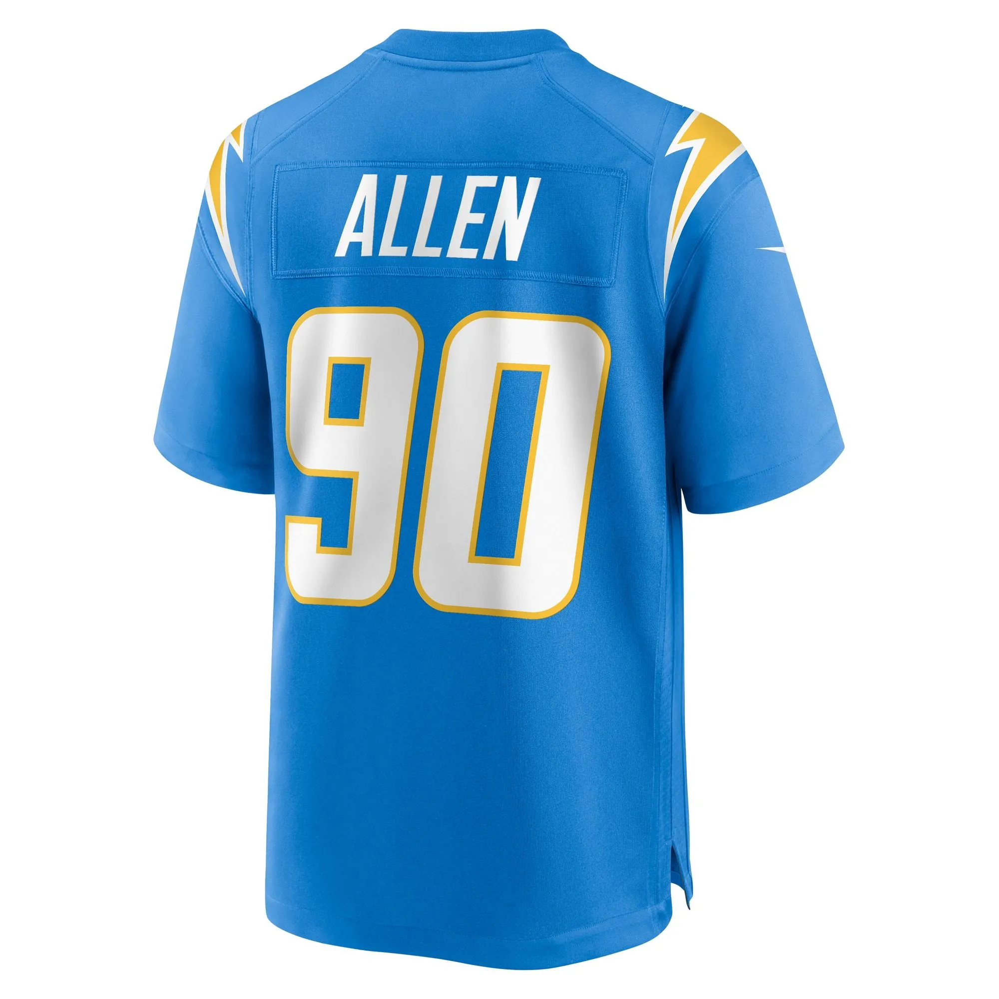 Brevin Allen Los Angeles Chargers  Team Game Jersey -  Powder Blue