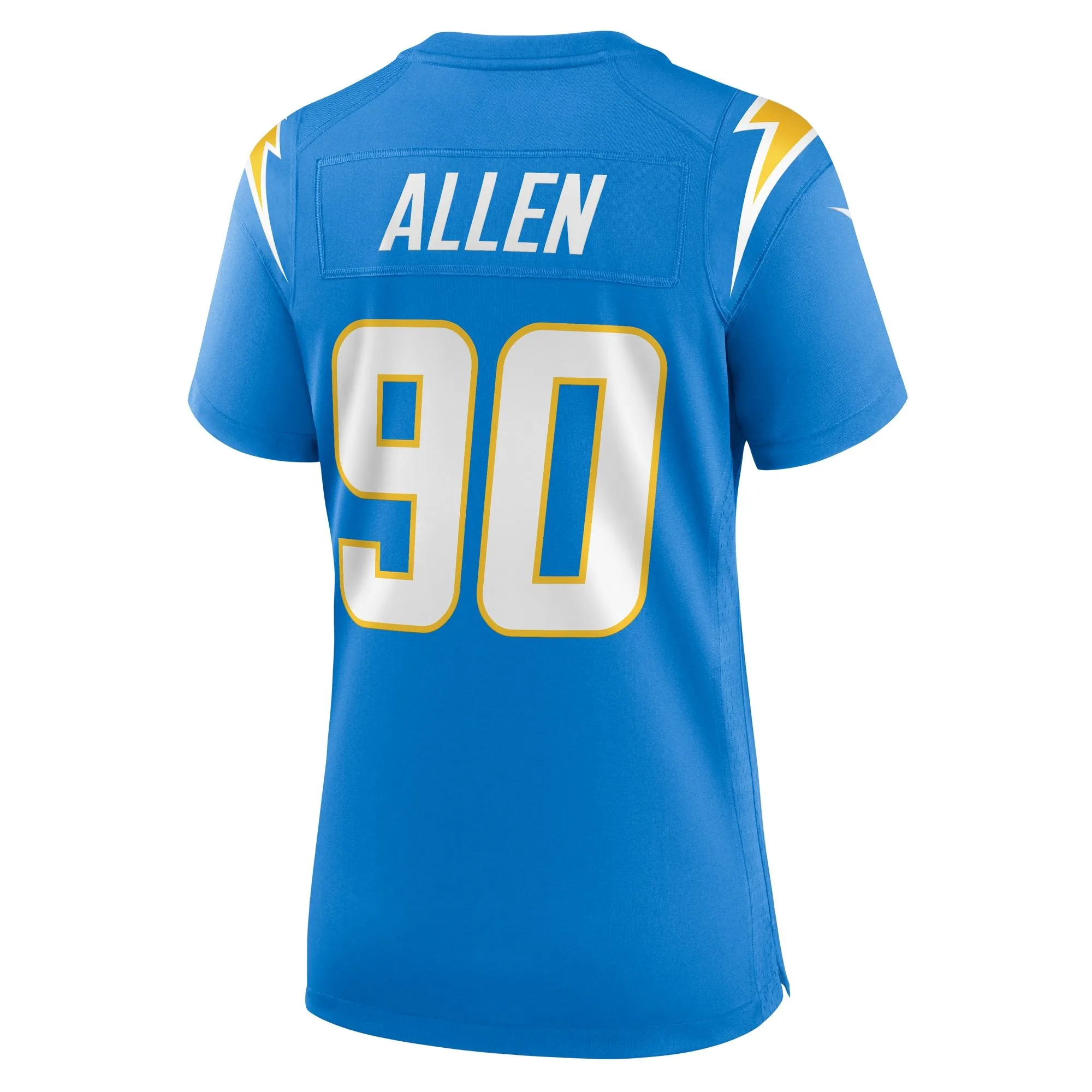 Brevin Allen Los Angeles Chargers  Women's Team Game Jersey -  Powder Blue