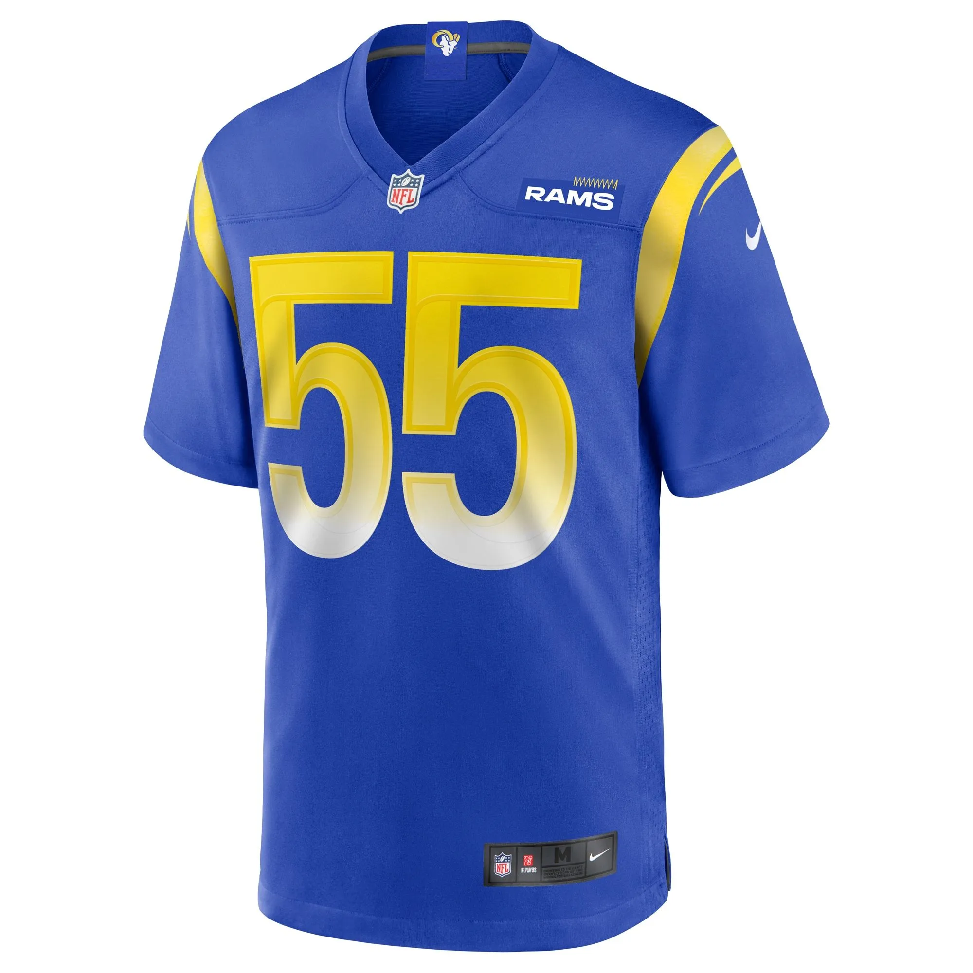 Brian Allen Los Angeles Rams  Game Jersey - Royal