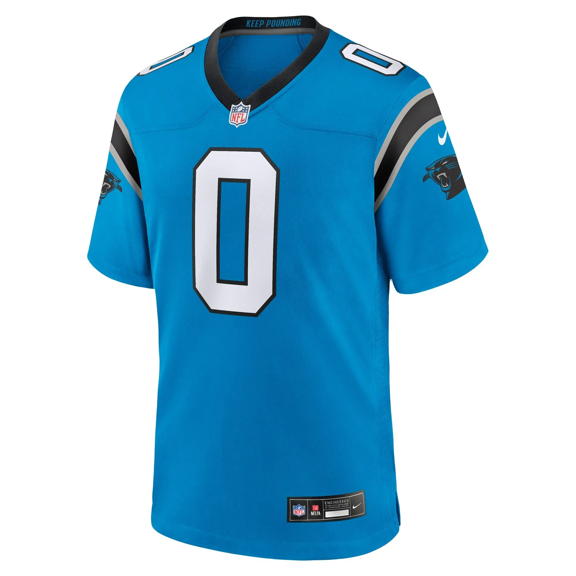 Brian Burns Carolina Panthers  Alternate Game Jersey - Blue