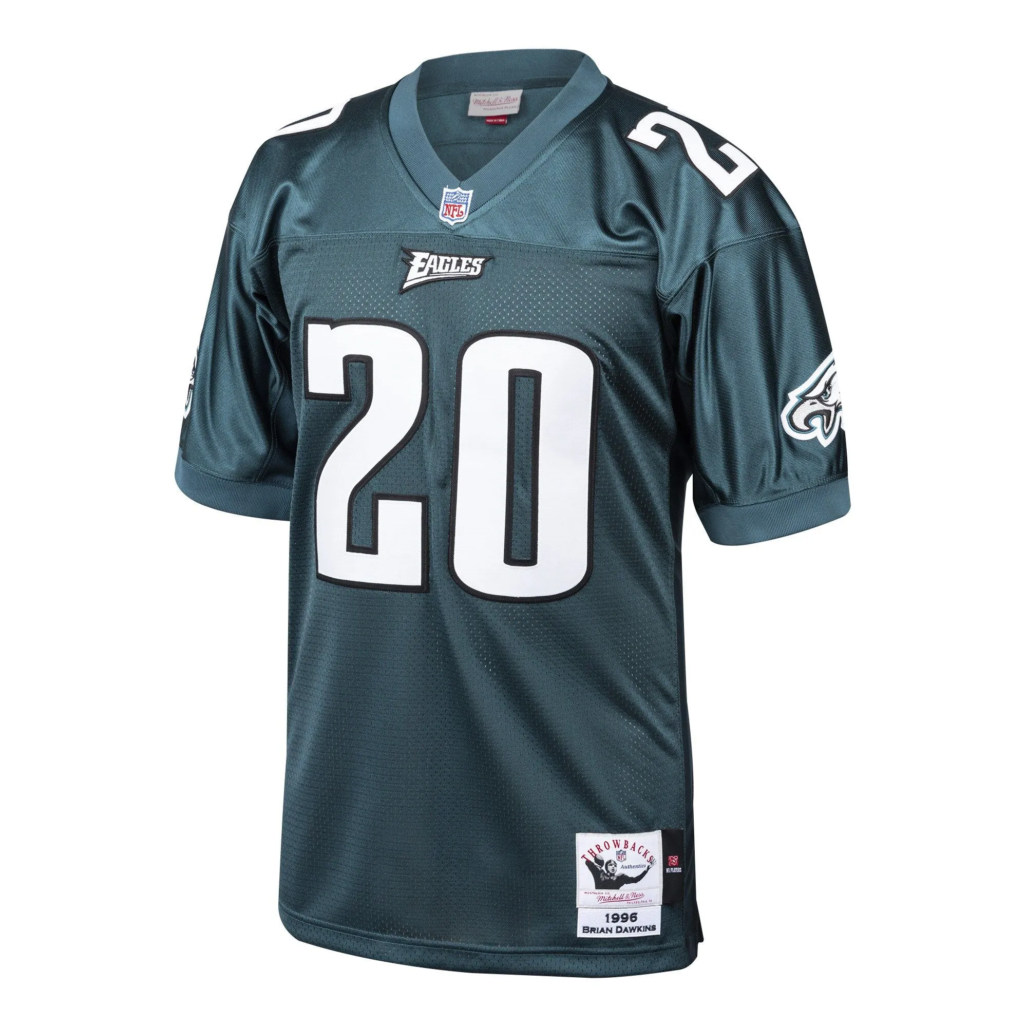 Brian Dawkins Philadelphia Eagles 1996 Mitchell & Ness  Throwback Retired Player Jersey - Green