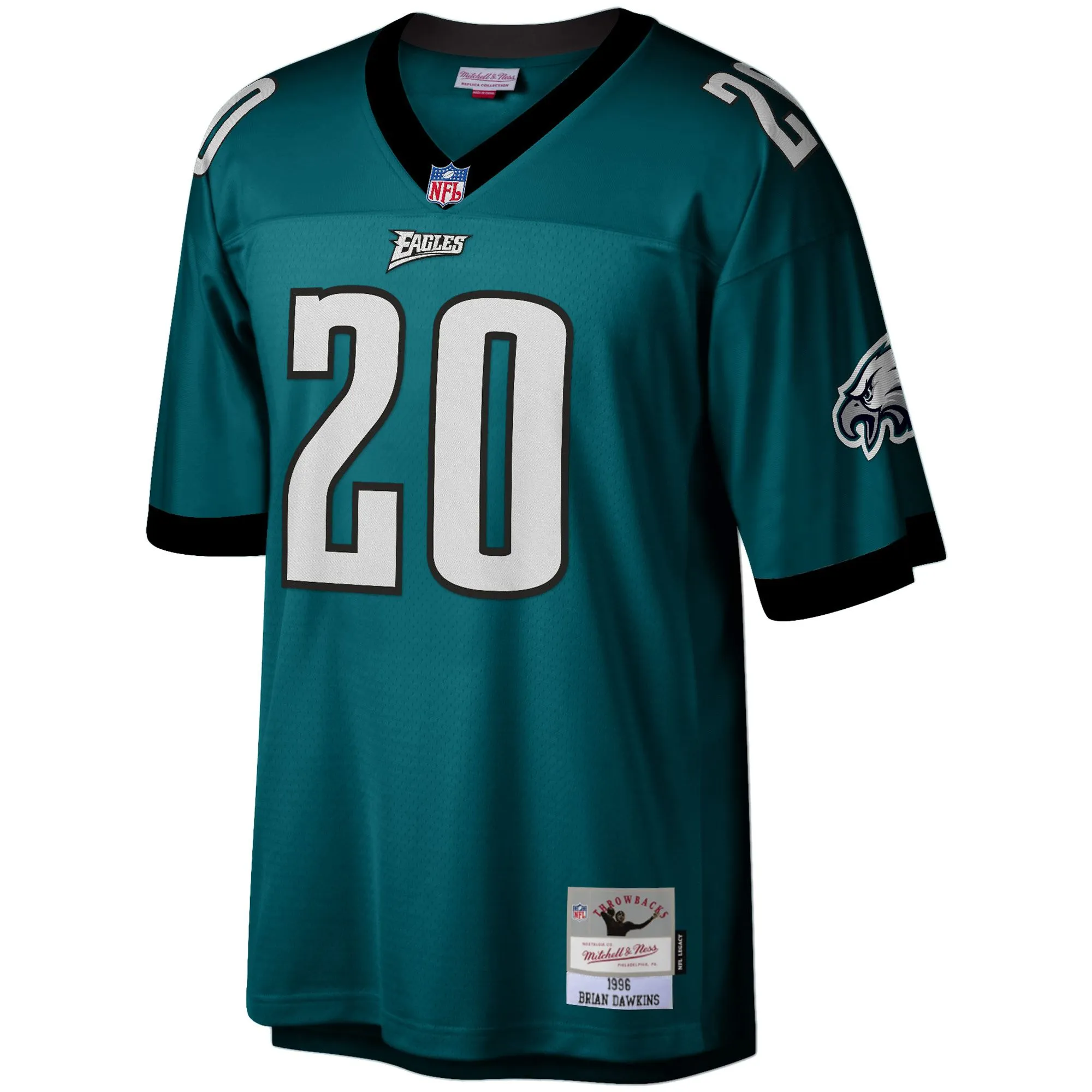 Brian Dawkins Philadelphia Eagles Mitchell & Ness Legacy Replica Jersey - Green