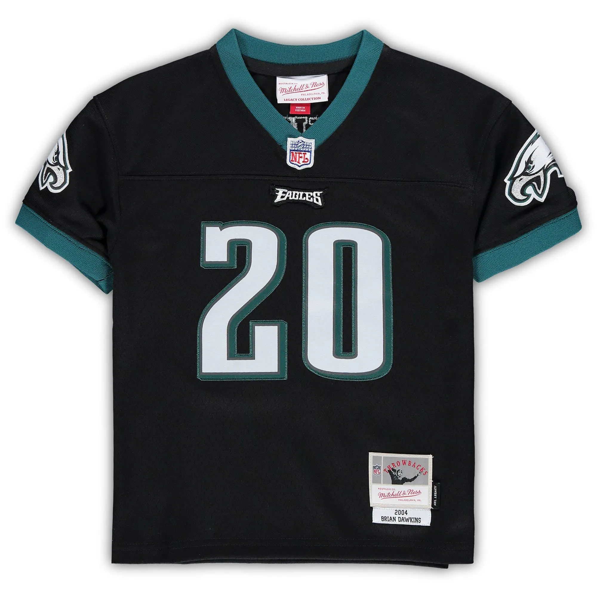 Brian Dawkins Philadelphia Eagles Mitchell & Ness Preschool Retired Legacy Jersey - Black