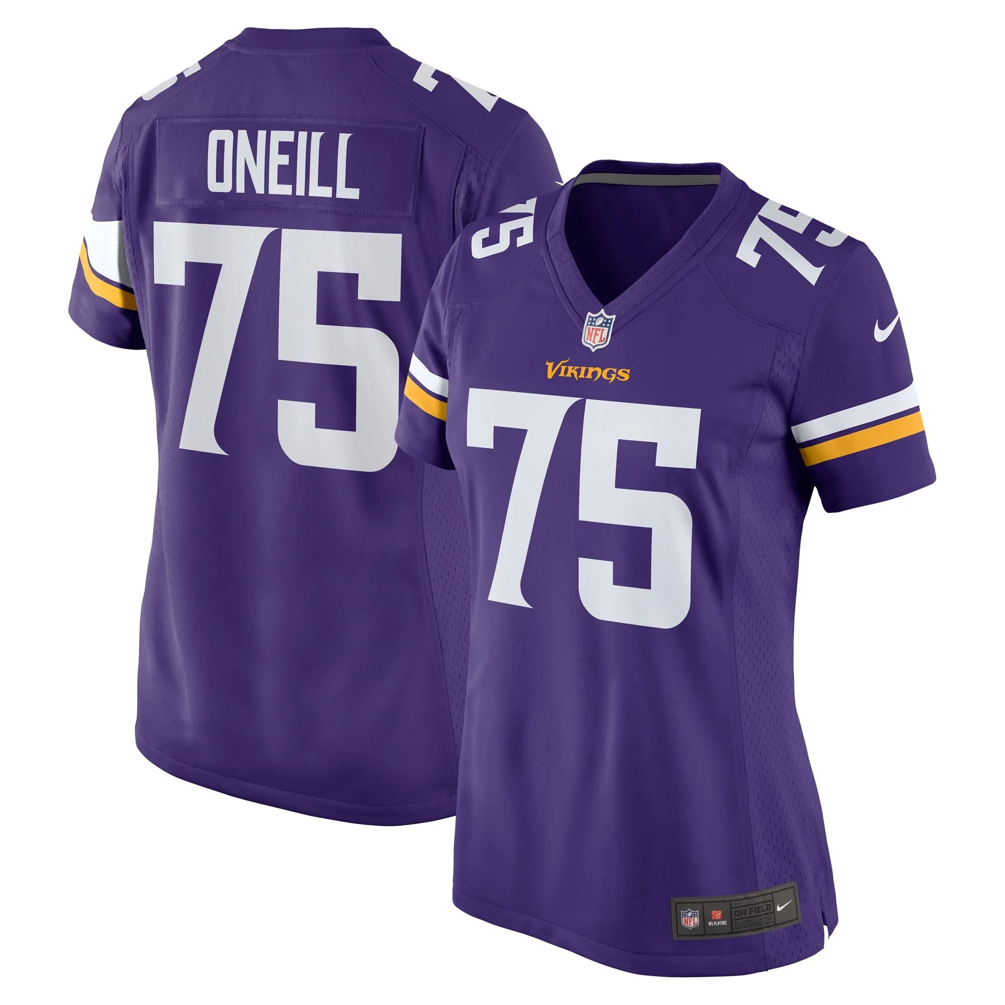 Brian O'Neill Minnesota Vikings  Women's Game Jersey - Purple