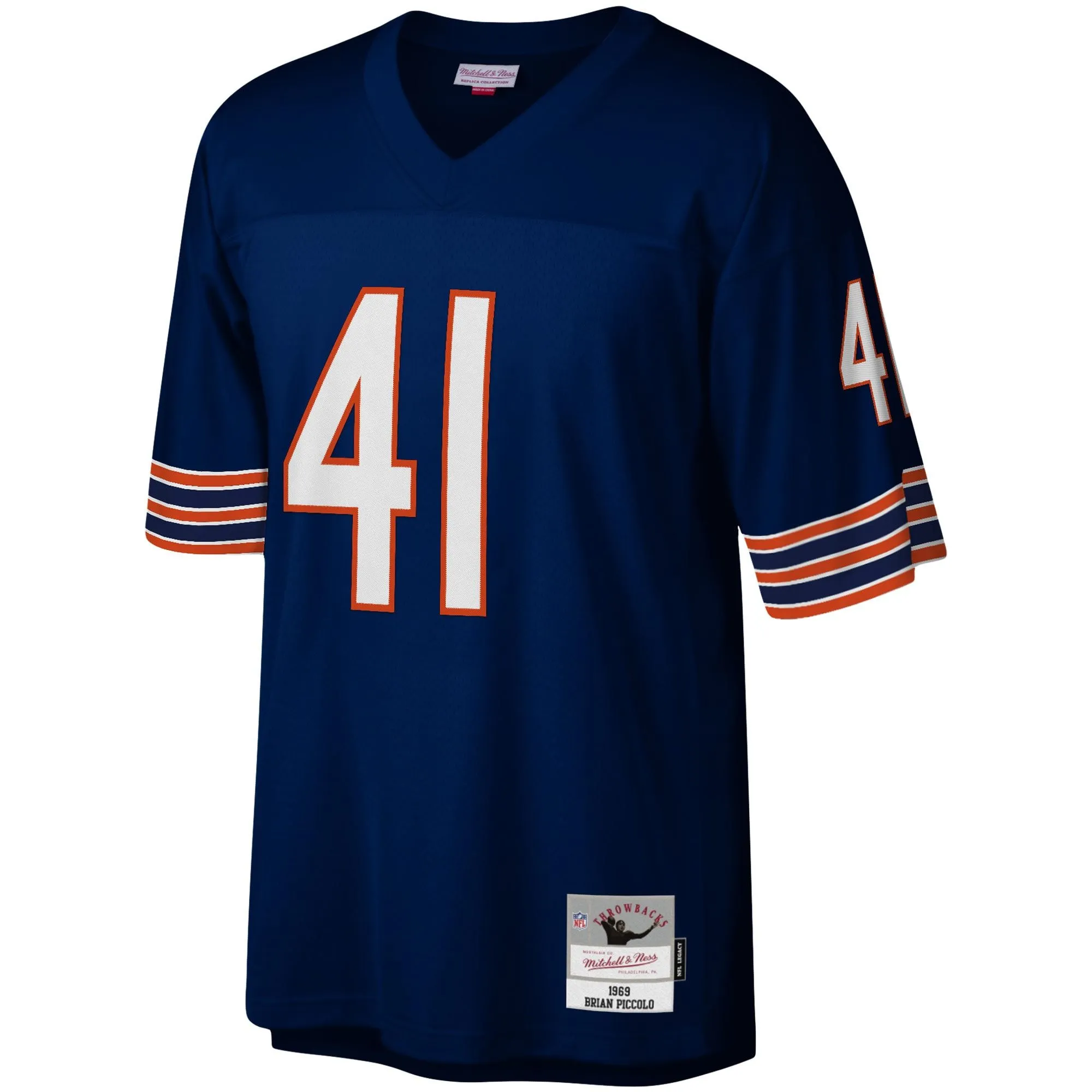 Brian Piccolo Chicago Bears Mitchell & Ness Legacy Replica Jersey - Navy