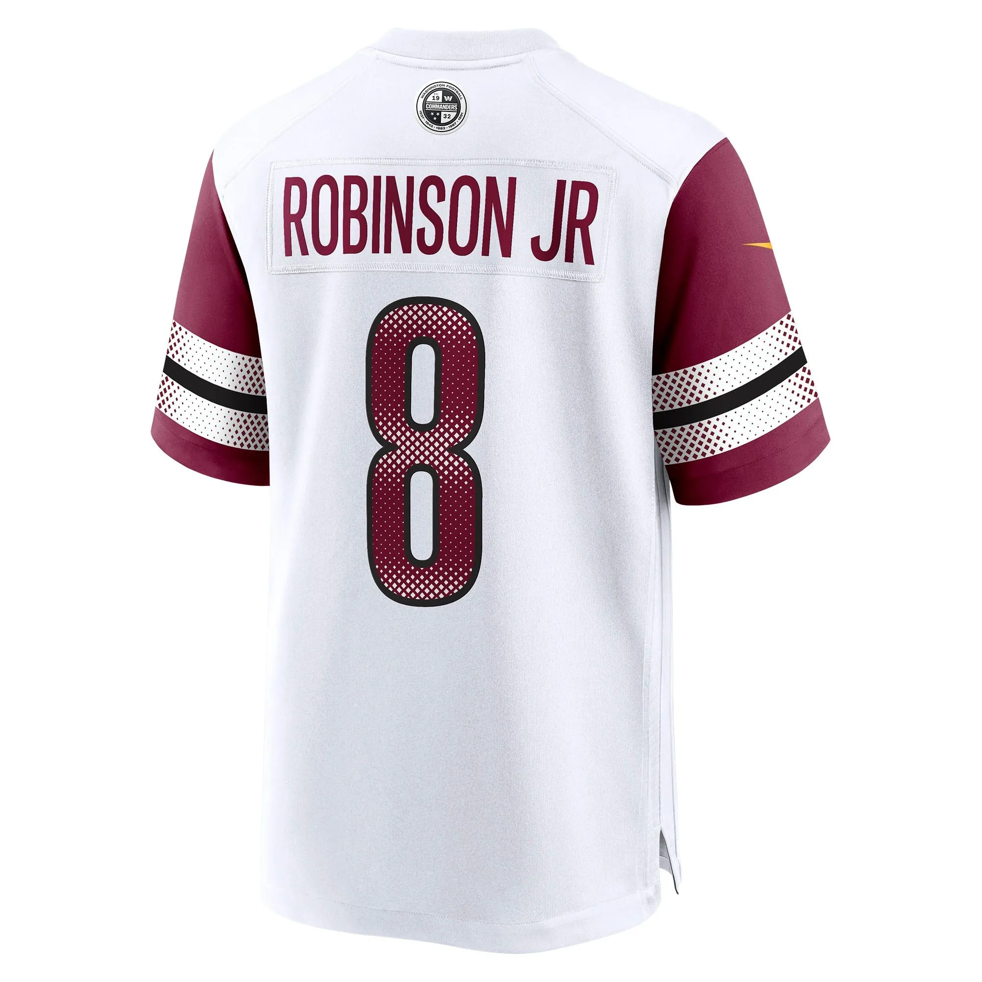 Brian Robinson Jr. Washington Commanders  Away Game Player Jersey - White