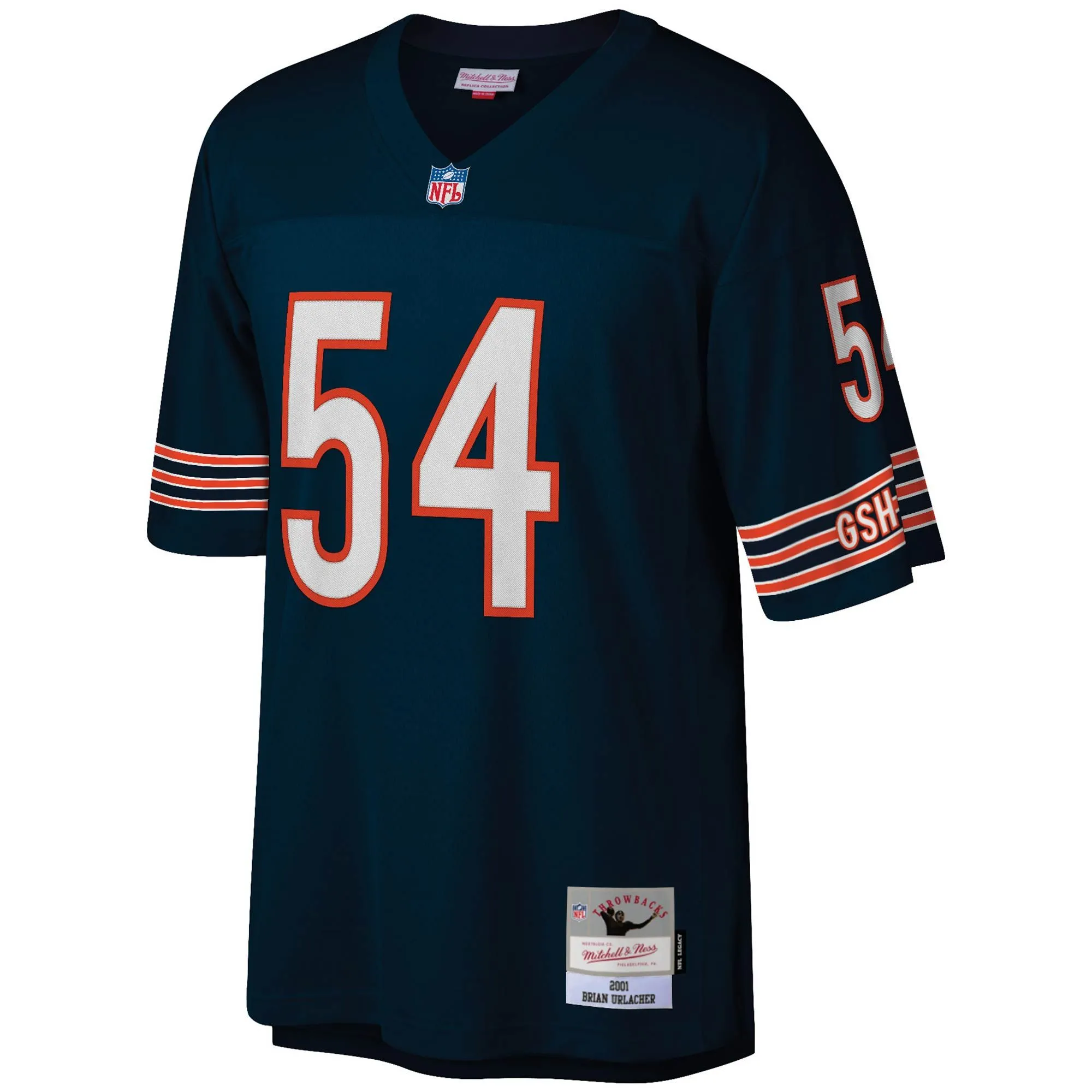 Brian Urlacher Chicago Bears Mitchell & Ness Legacy Replica Jersey - Navy