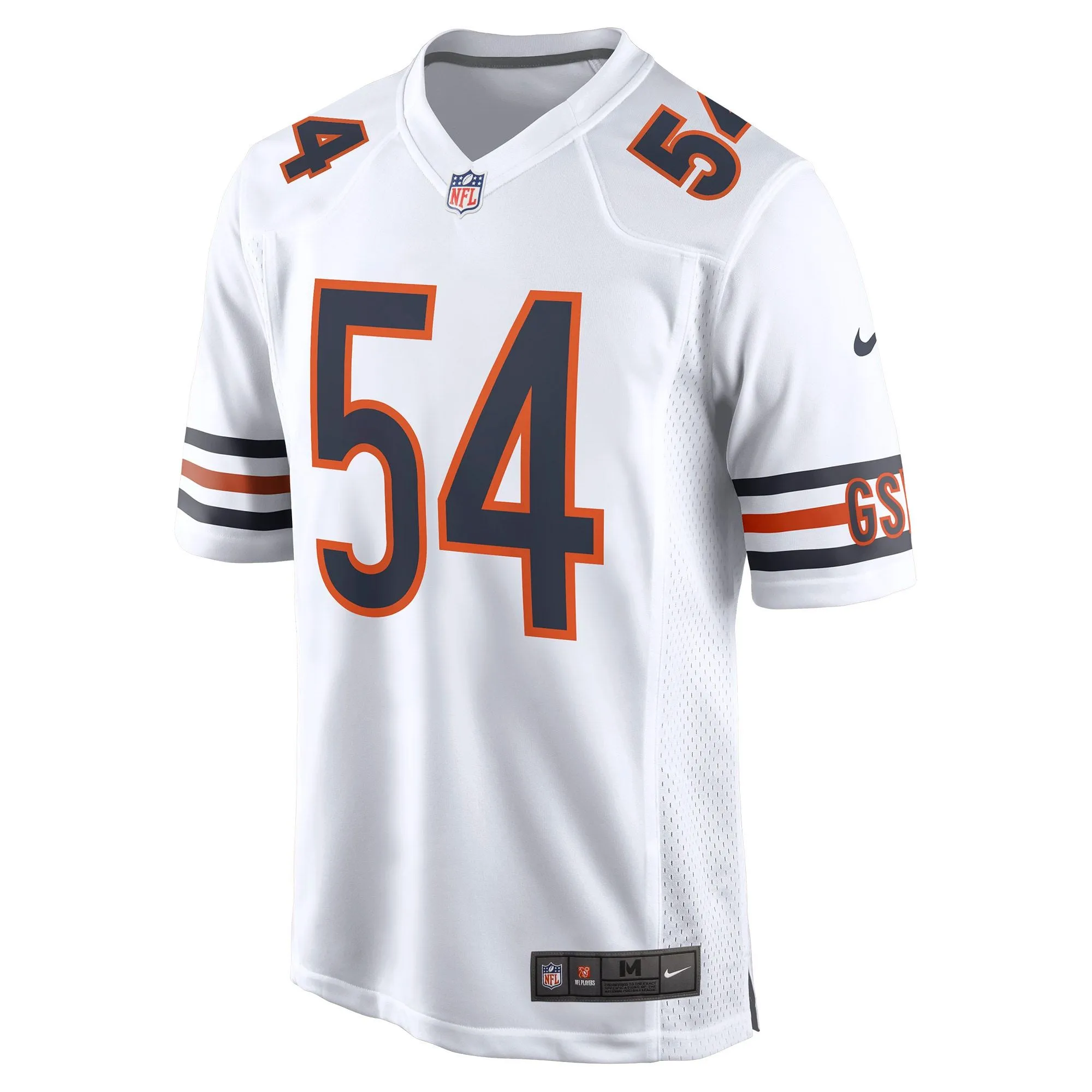 Brian Urlacher Chicago Bears  Retired Player Game Jersey - White