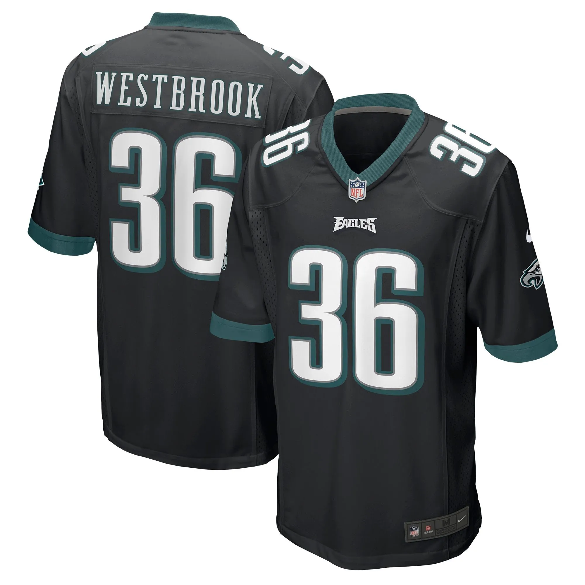 Brian Westbrook Philadelphia Eagles  Retired Player Alternate Game Jersey - Black