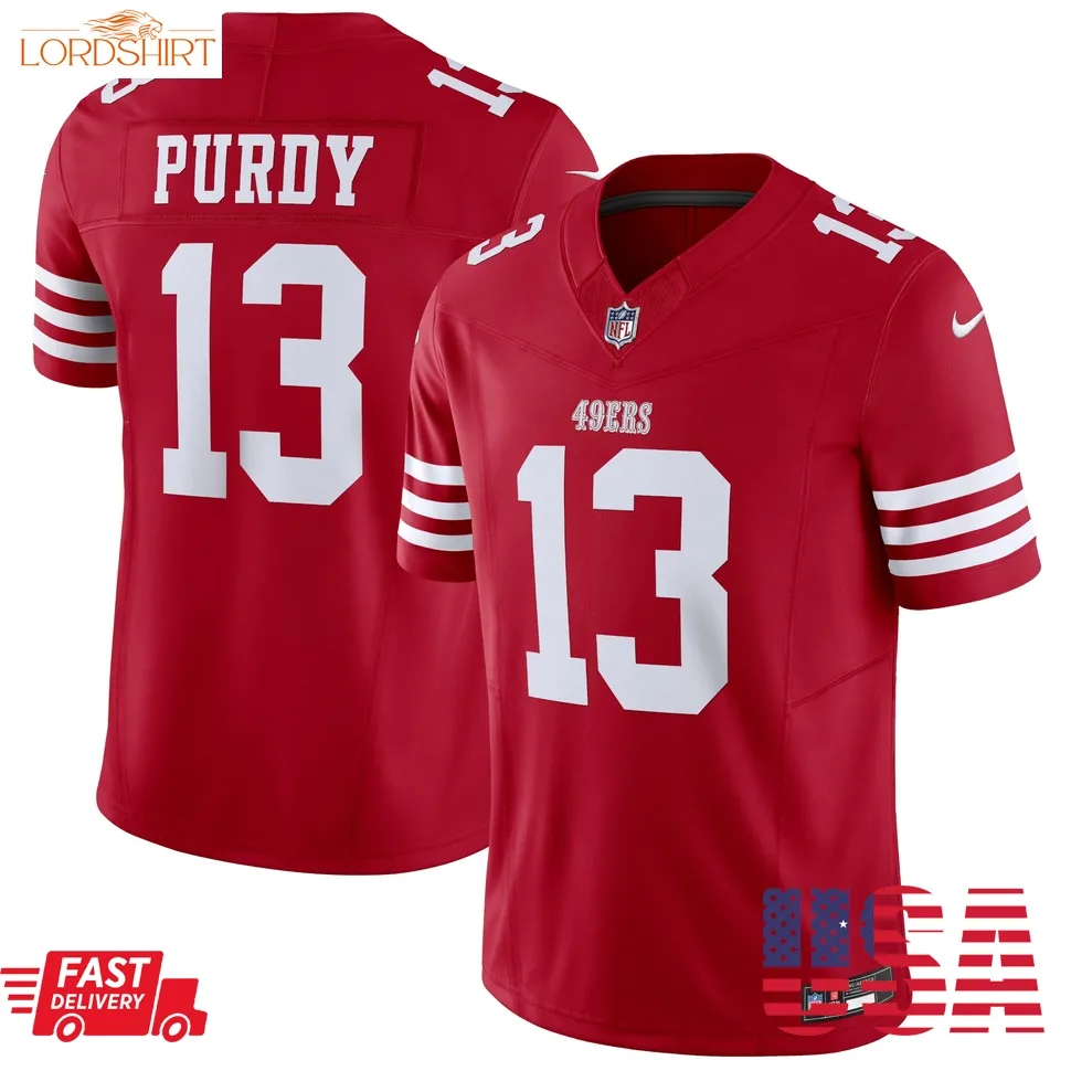 Brock Purdy San Francisco 49Ers  Vapor Fuse Limited Jersey   Scarlet