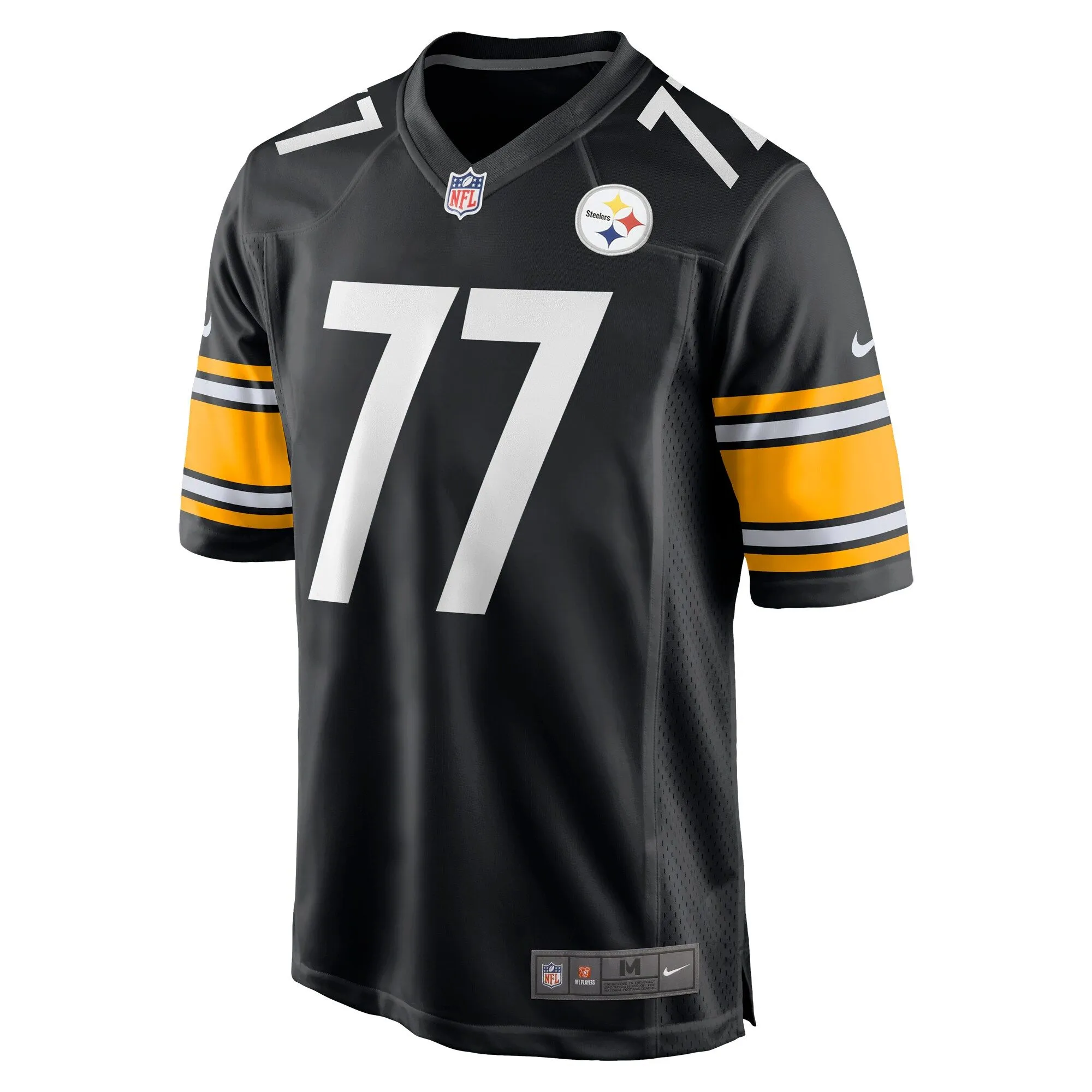 Broderick Jones Pittsburgh Steelers  2023 NFL Draft First Round Pick Game Jersey - Black