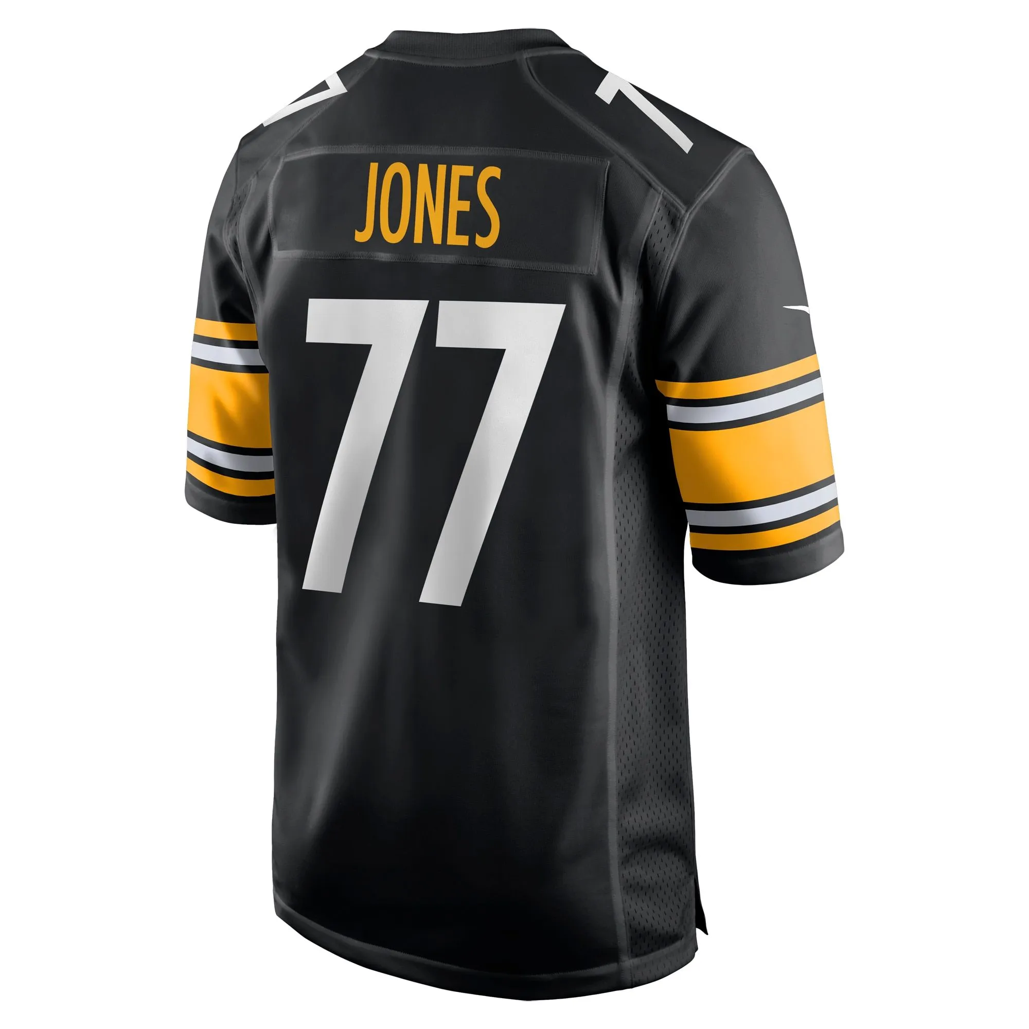 Broderick Jones Pittsburgh Steelers  2023 NFL Draft First Round Pick Game Jersey - Black